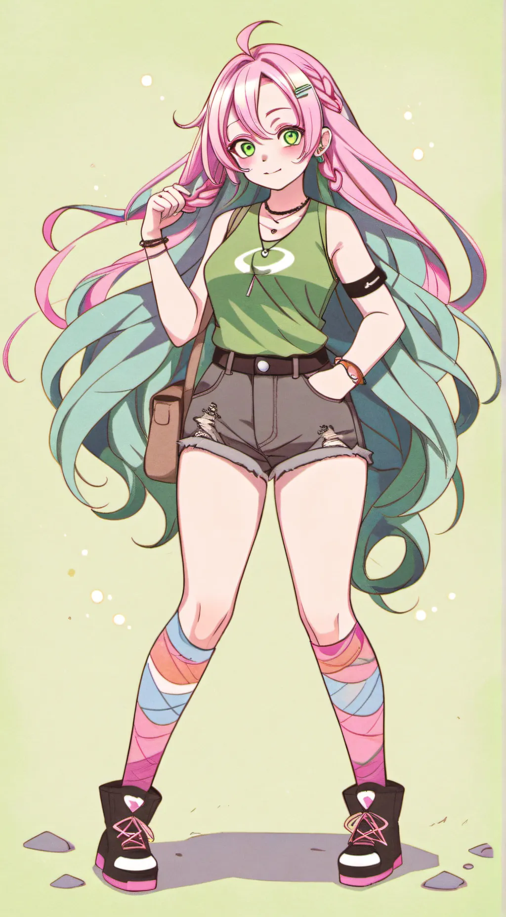 ai character: mha background