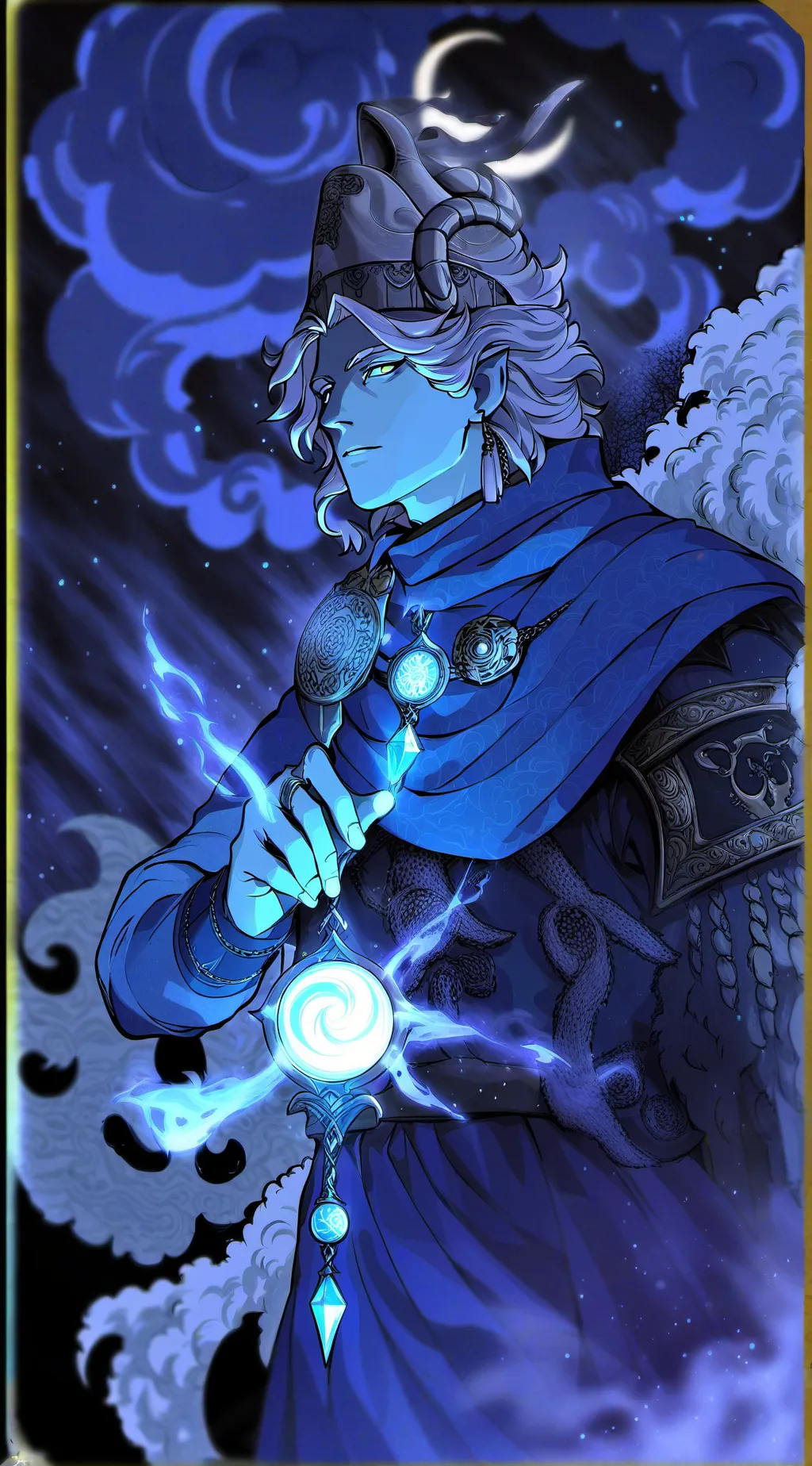 ai character: 💠max 💠 background