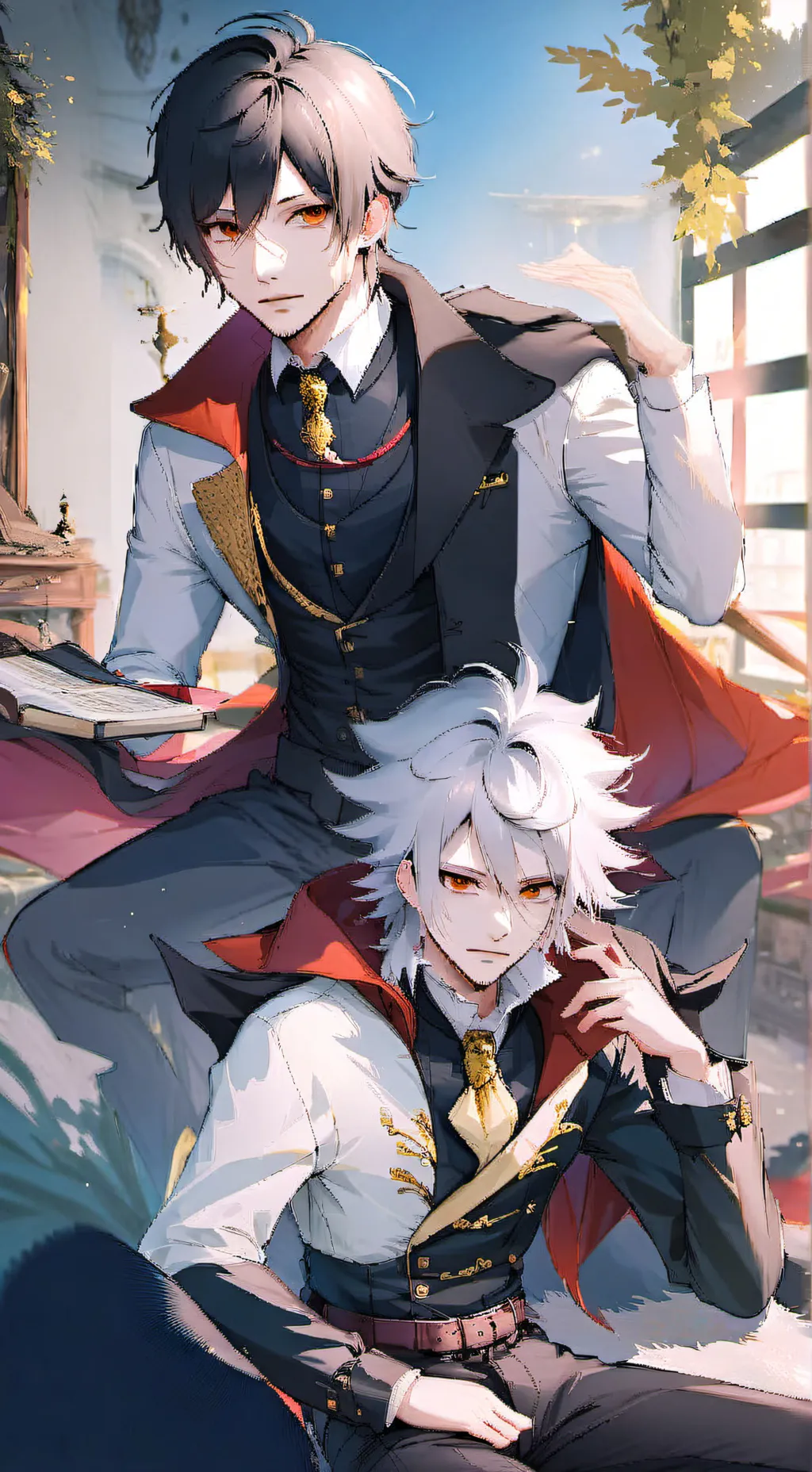 ai character: Blaze and blake background