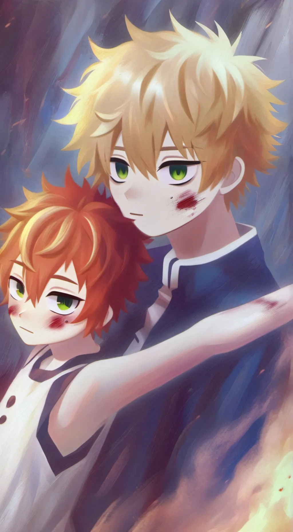 ai character: tdkrbkdk background