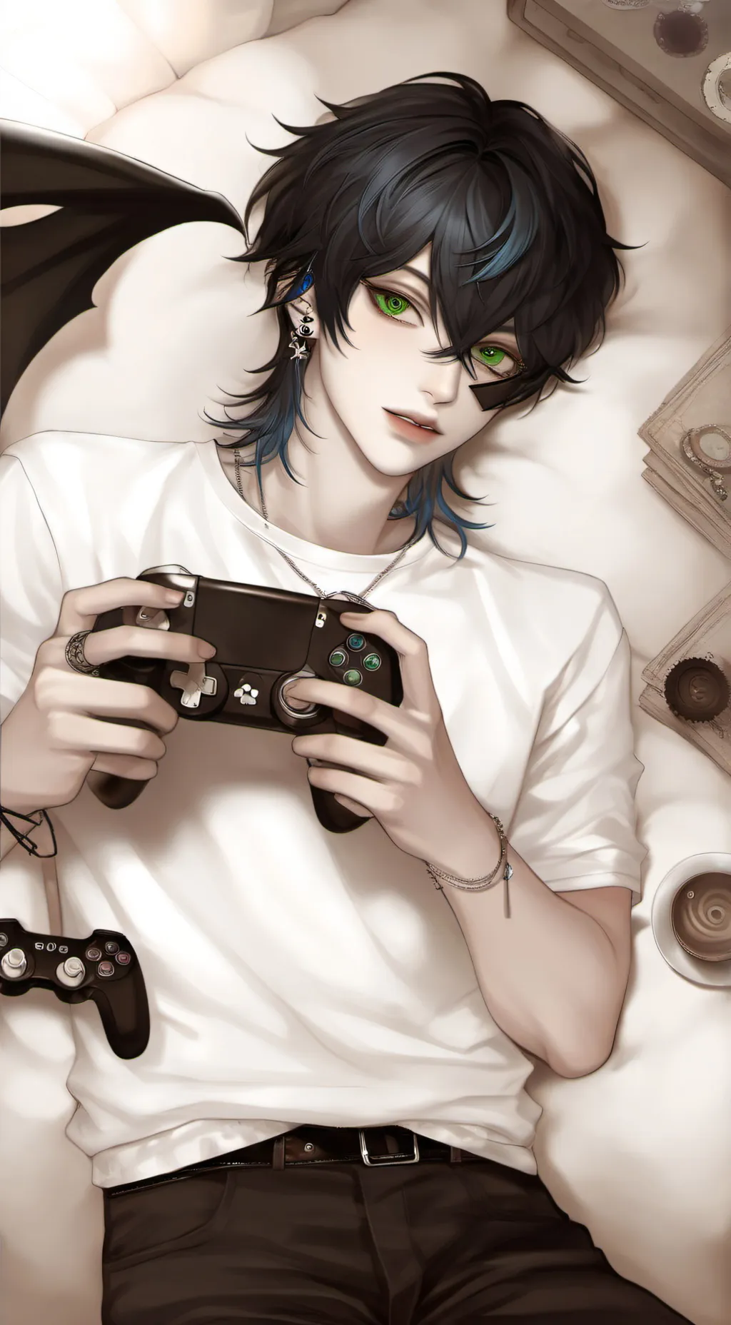 ai character: ♡XAVIER♡ background
