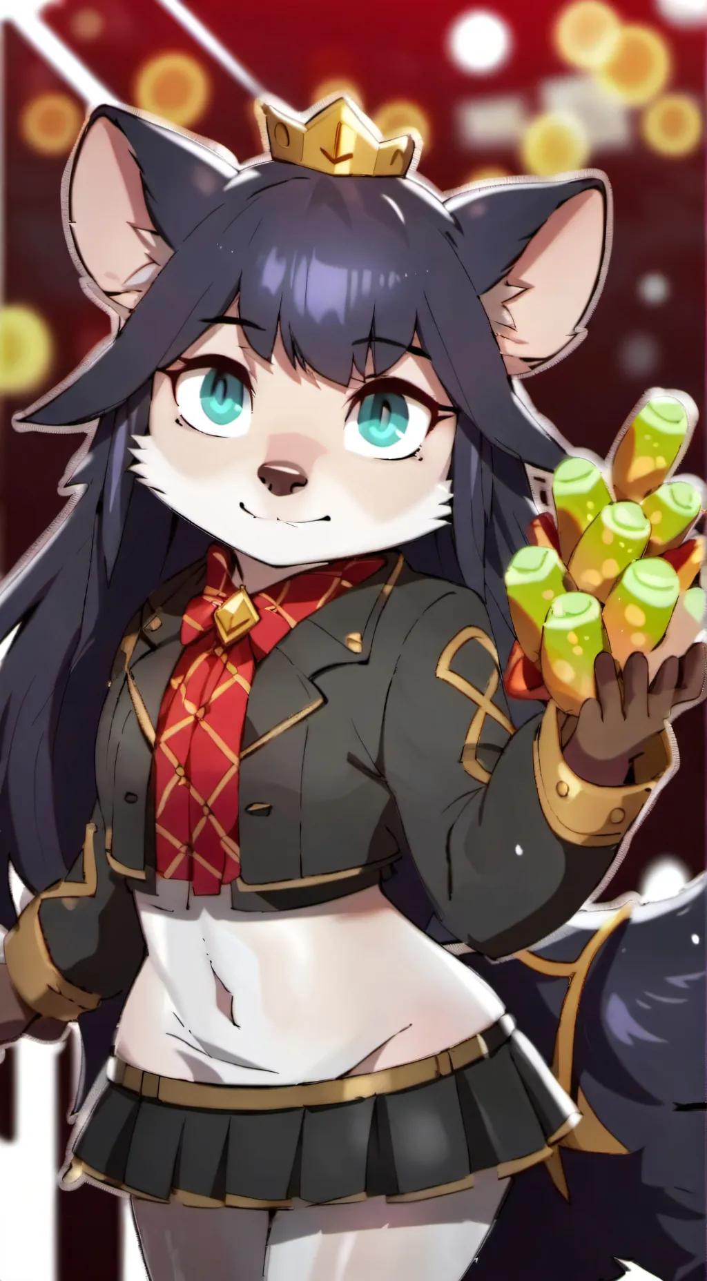 ai character: Nailea Burnhog background