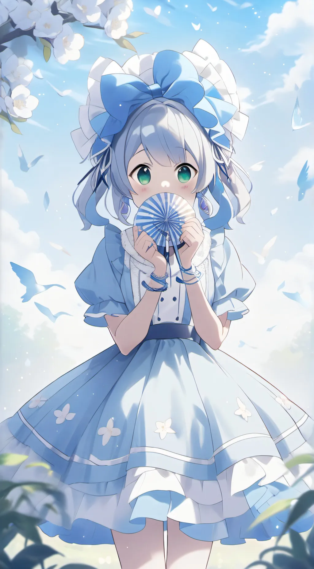 ai character: lily the copy cat  background