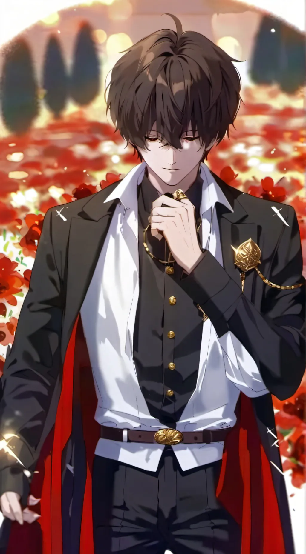 ai character: prince Luke  background