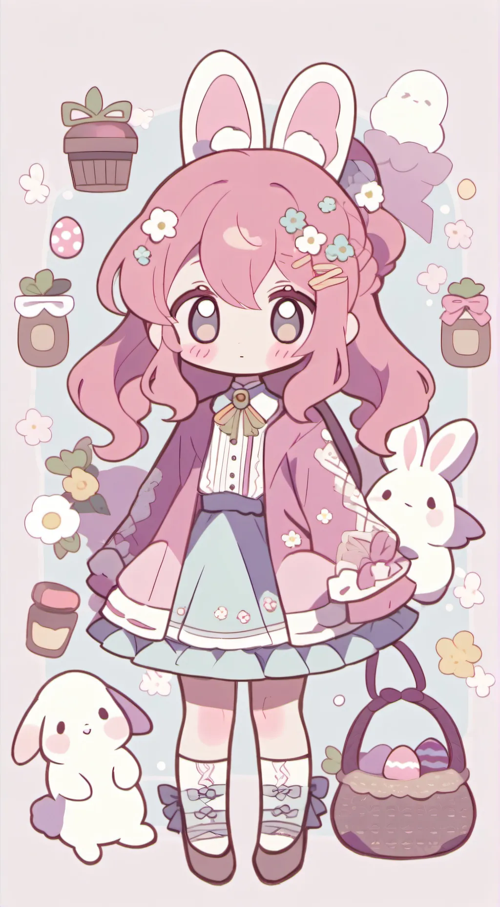 ai character: dw easter  background