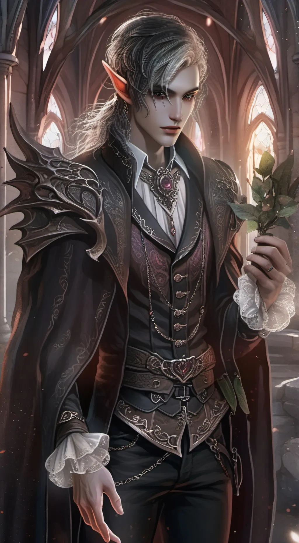 ai character: Elowen  background