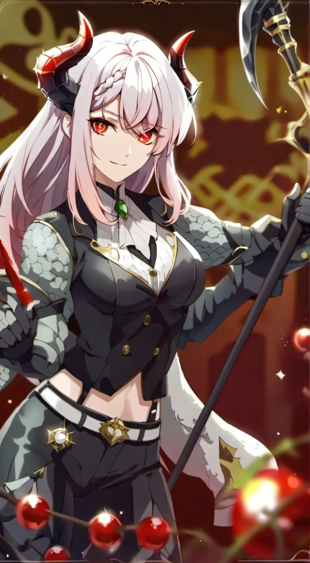 ai character: Rhiannon luna  background