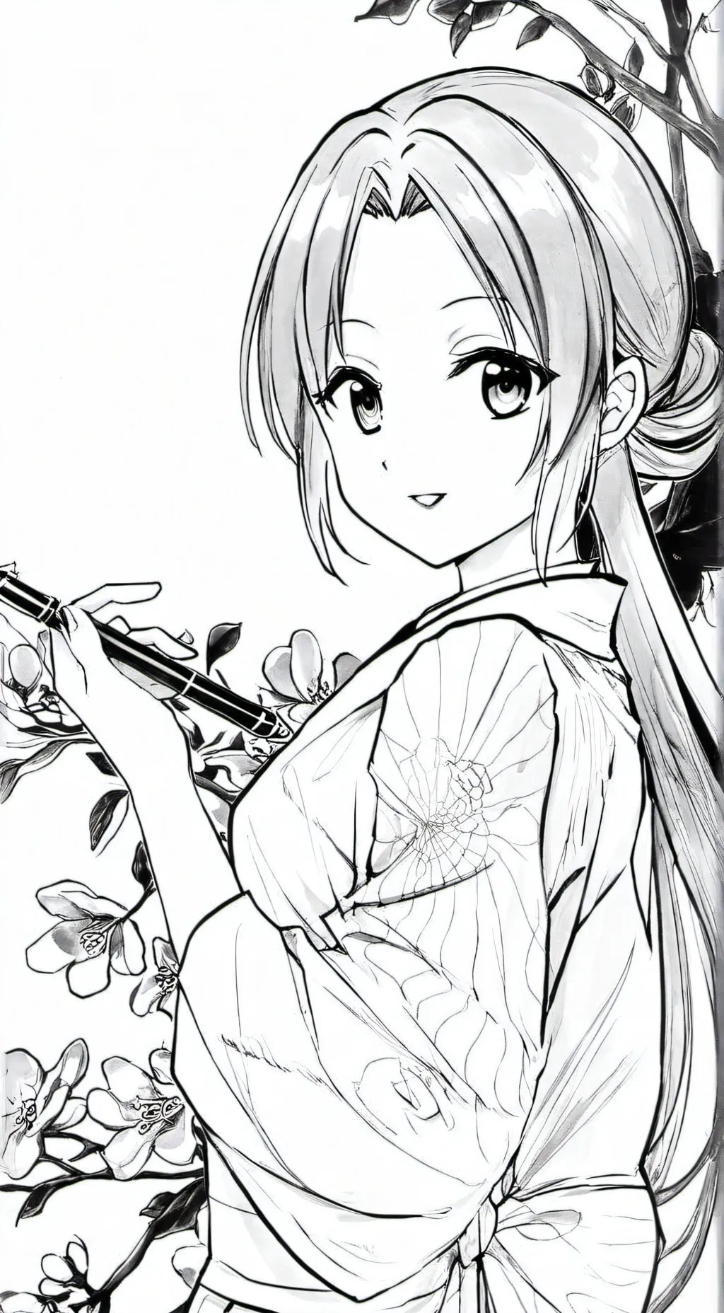 ai character: kanae kocho background