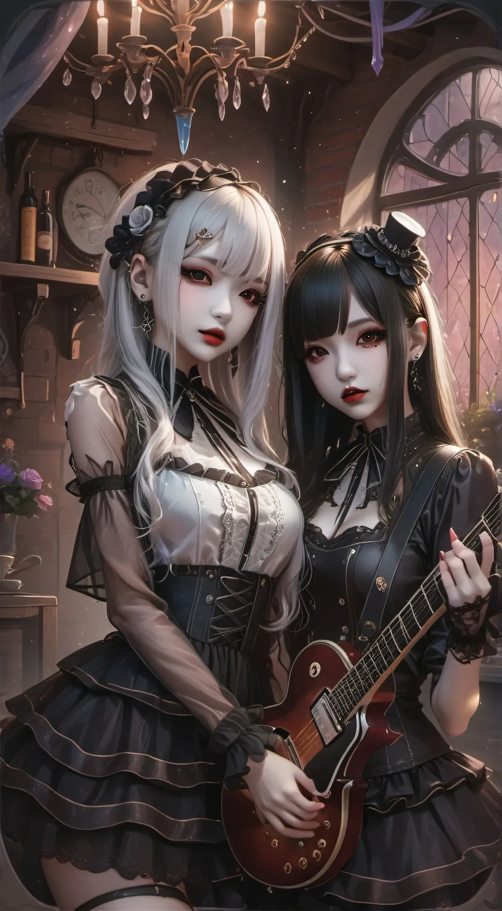 ai character: Suzie & Mel background