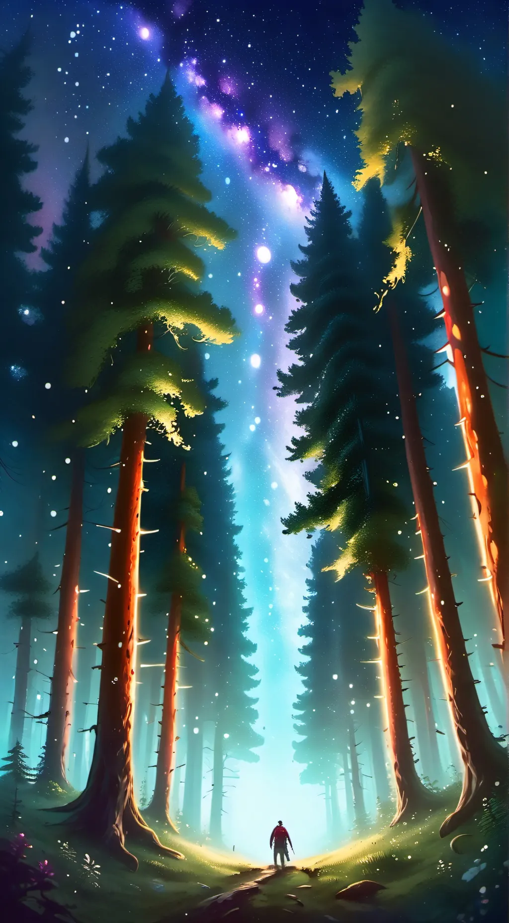 ai character: friends background