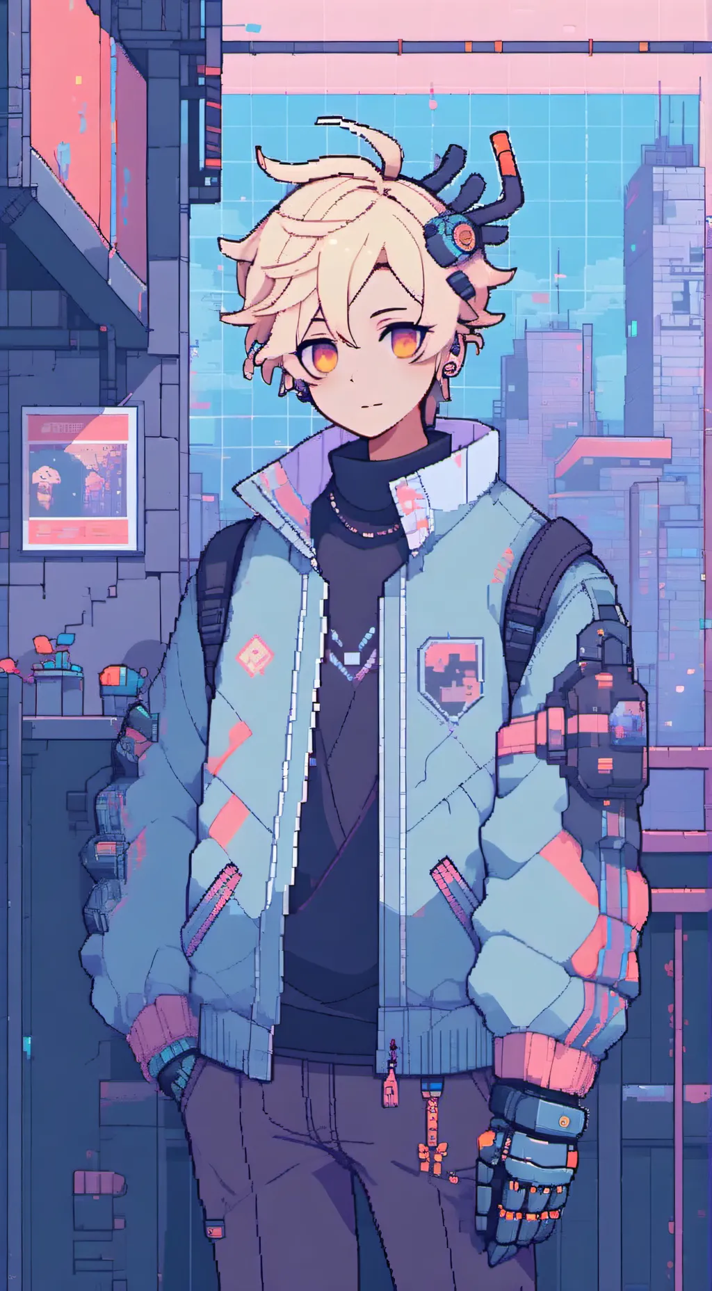 ai character: goob and chirimpo background