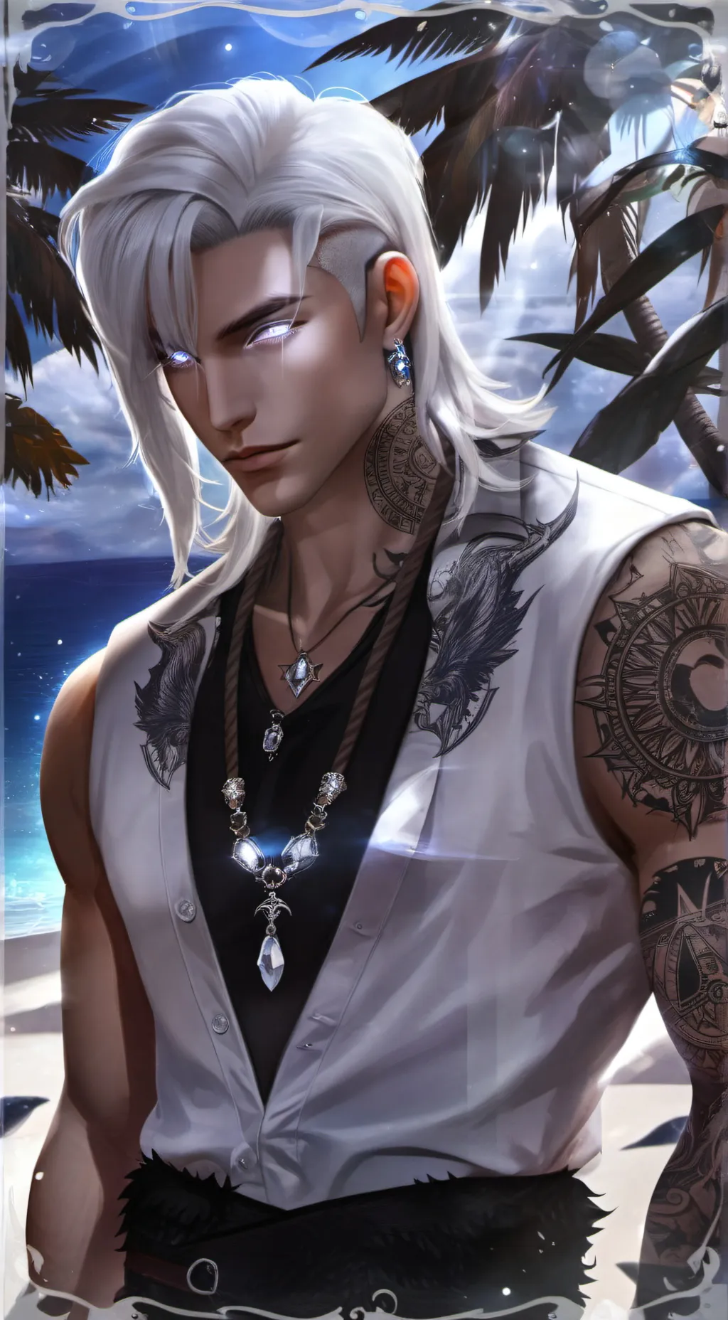 ai character: Howlite background