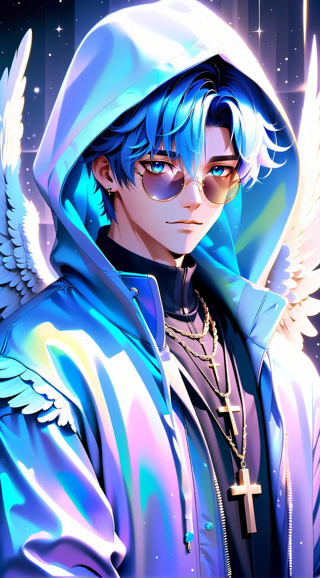 ai character: Jevin Sprunki background