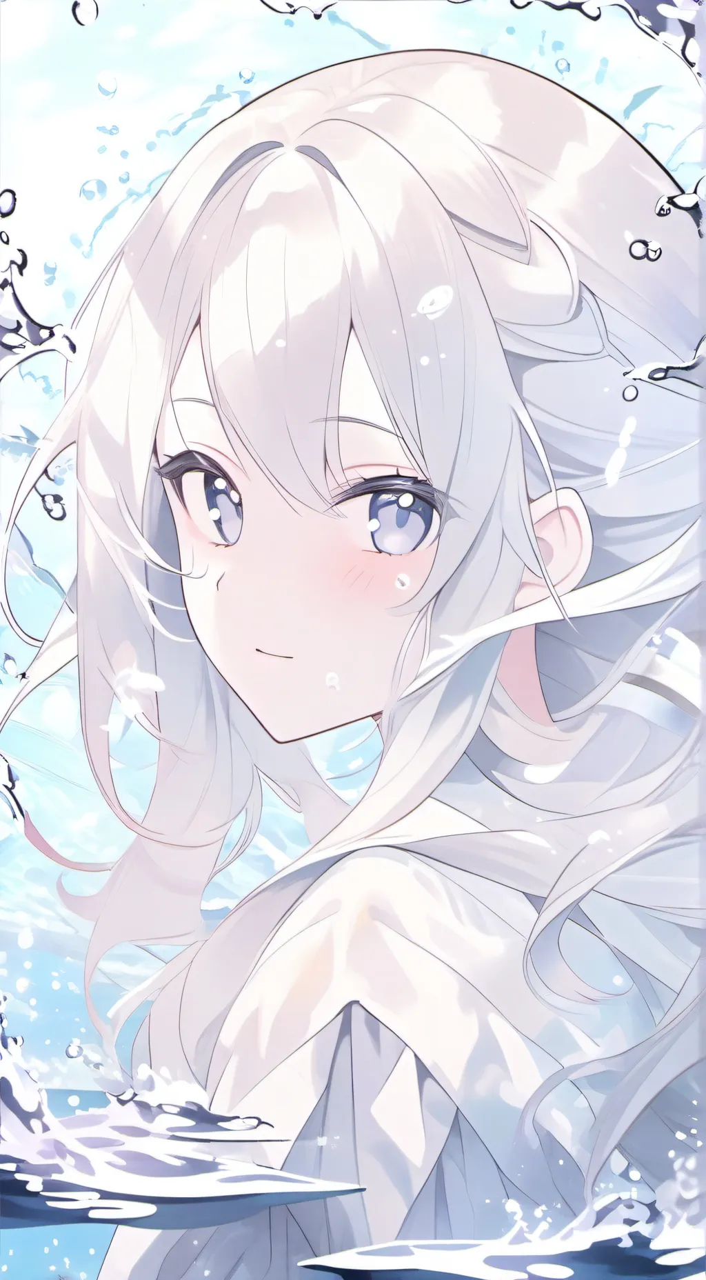 ai character: MINA AQUARIUS background