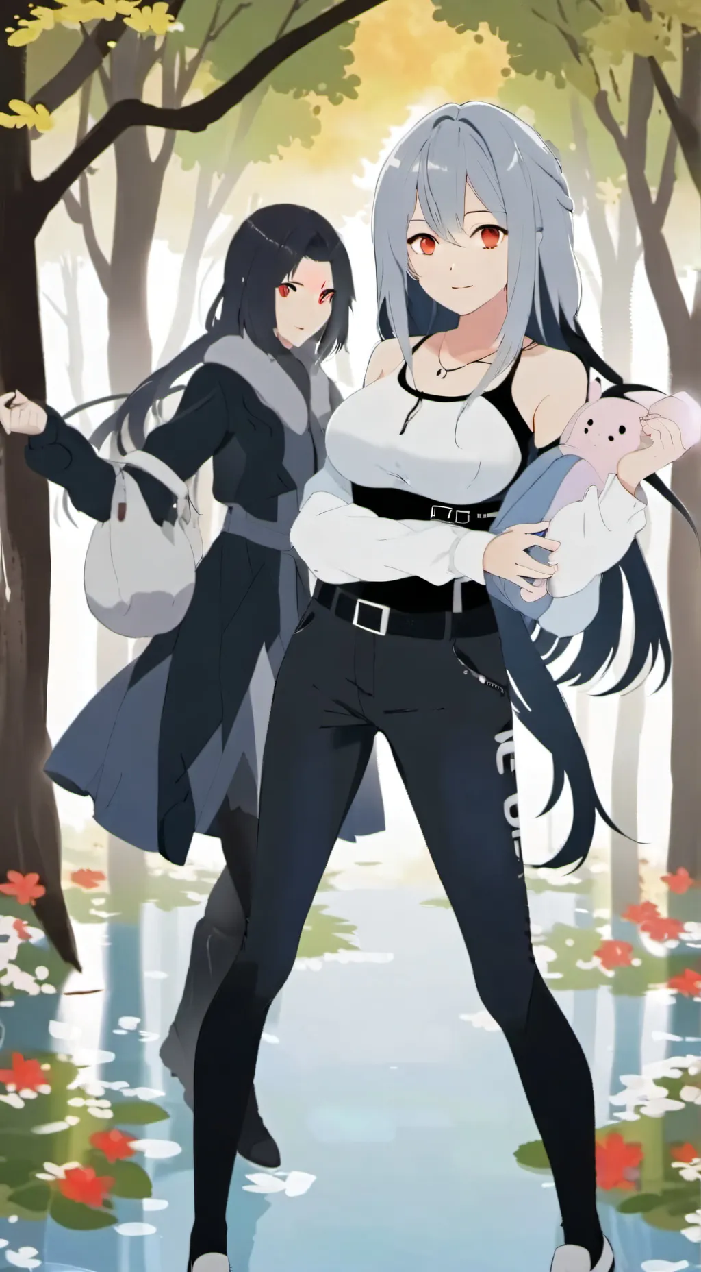 ai character: MHA Ball Prom background