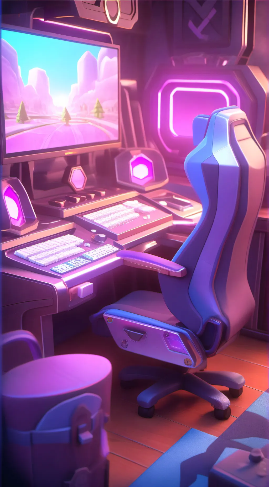 ai character: hypnotized games  background