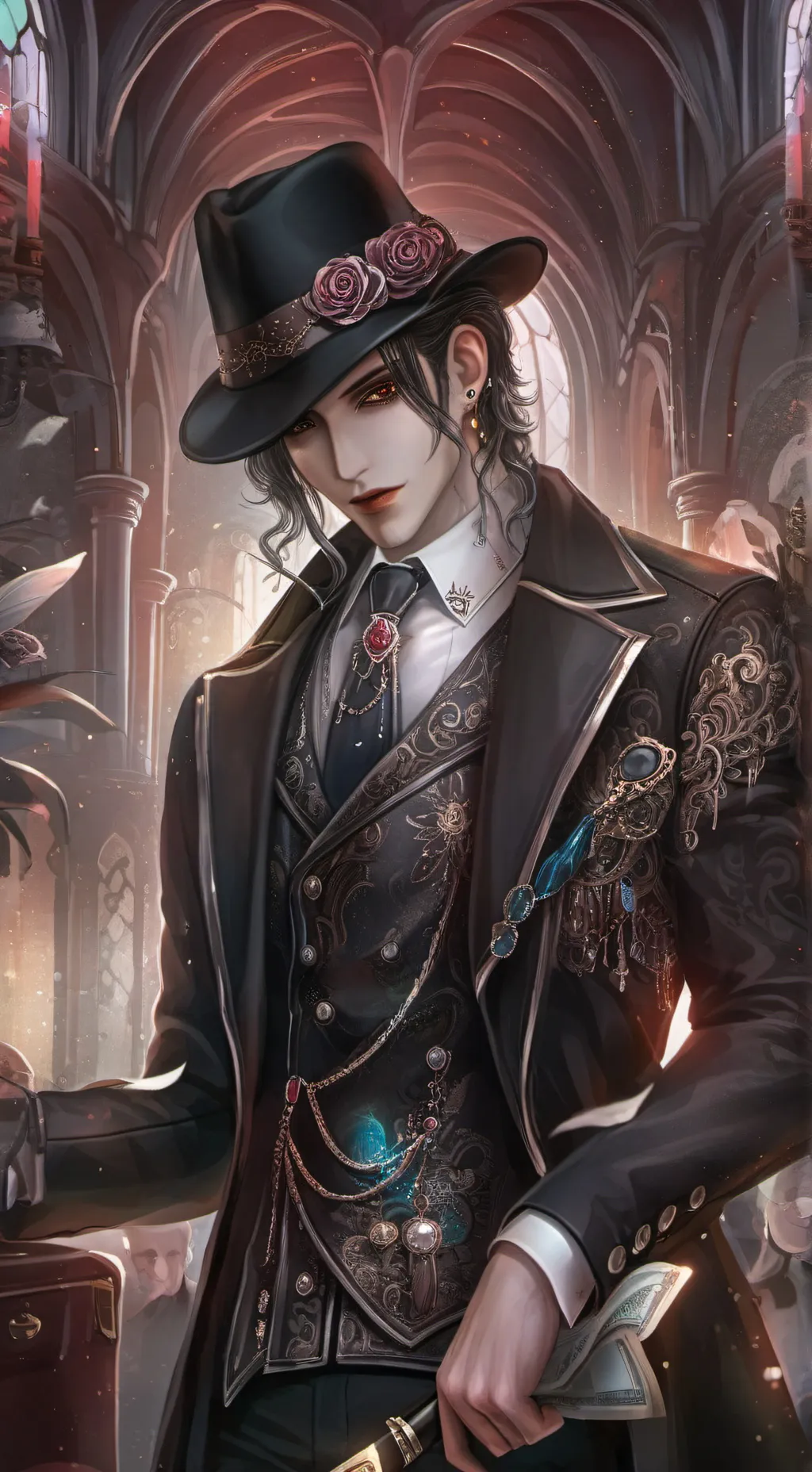 ai character: Dalian🌚 background