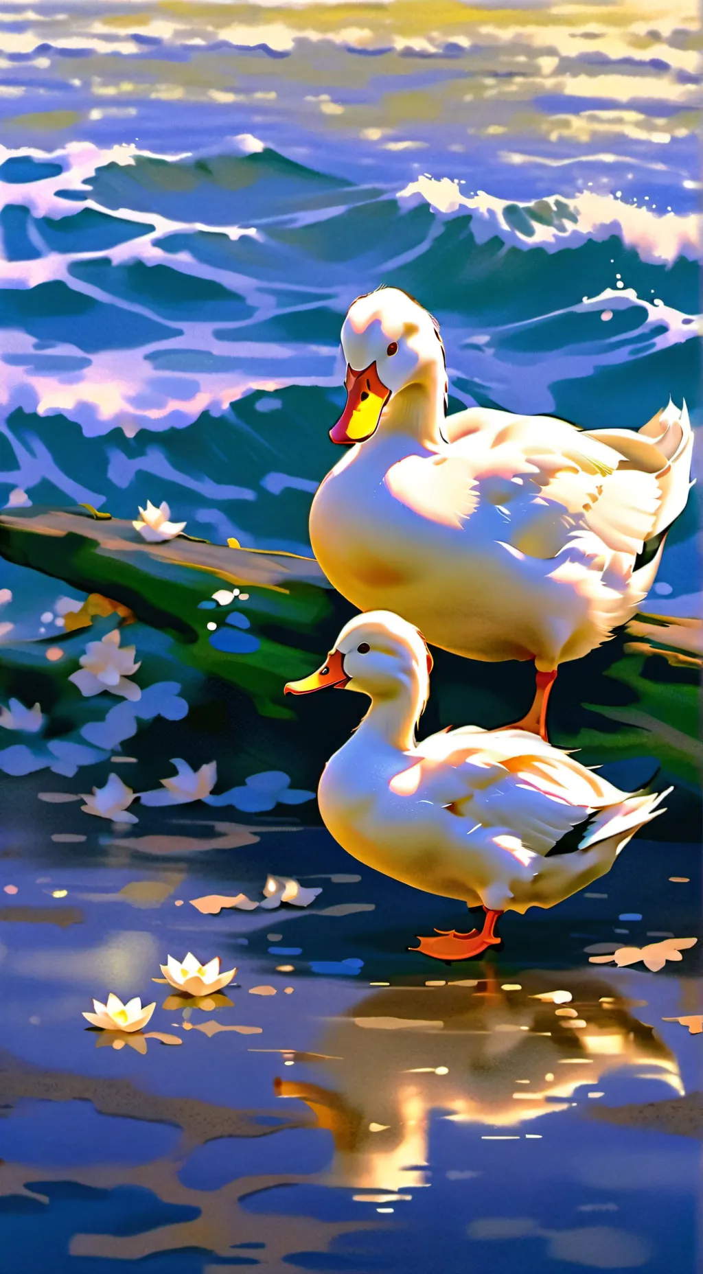 ai character: duckys 5 background