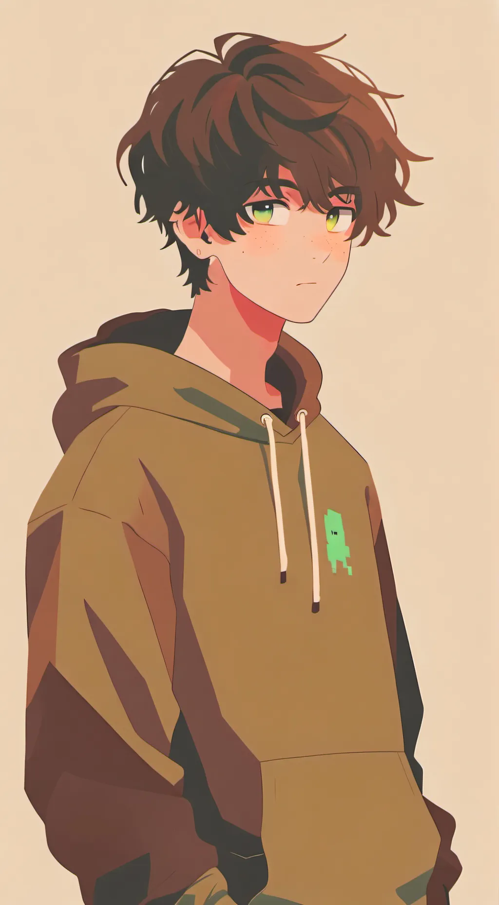 ai character: Pierce background