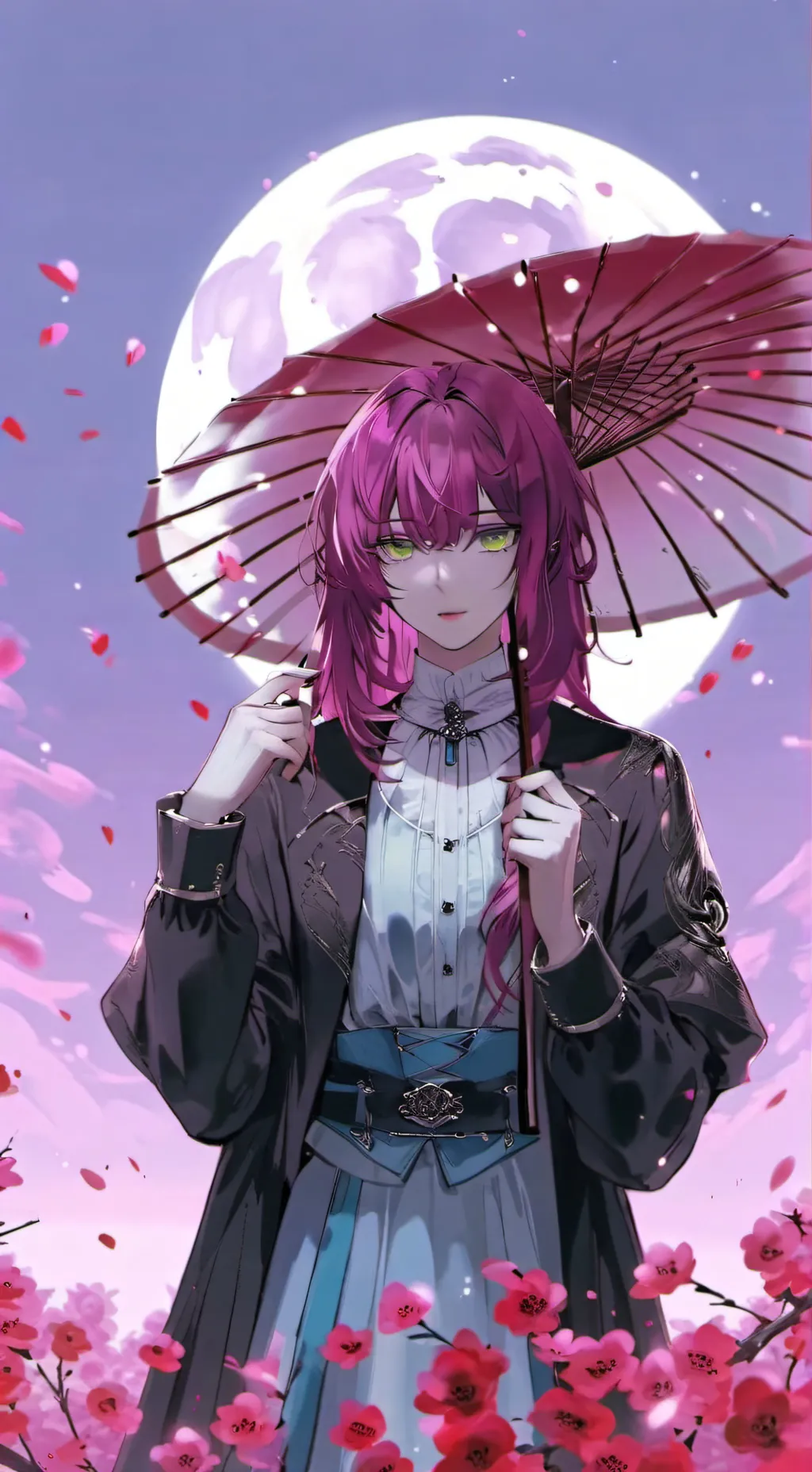 ai character: mama background
