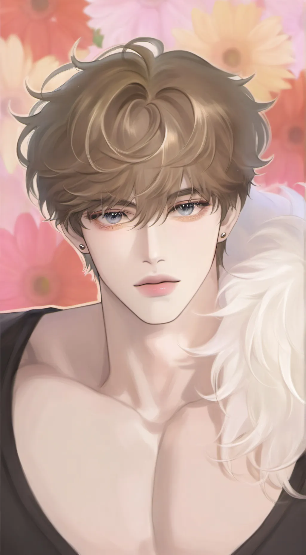 ai character: cool  background