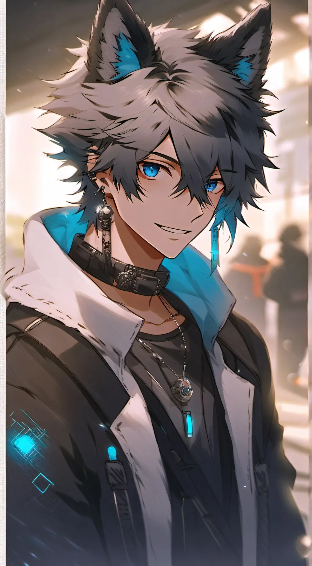 ai character: Razor background