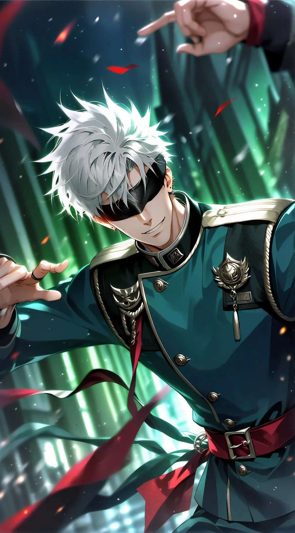 ai character: Satoru Gojo background