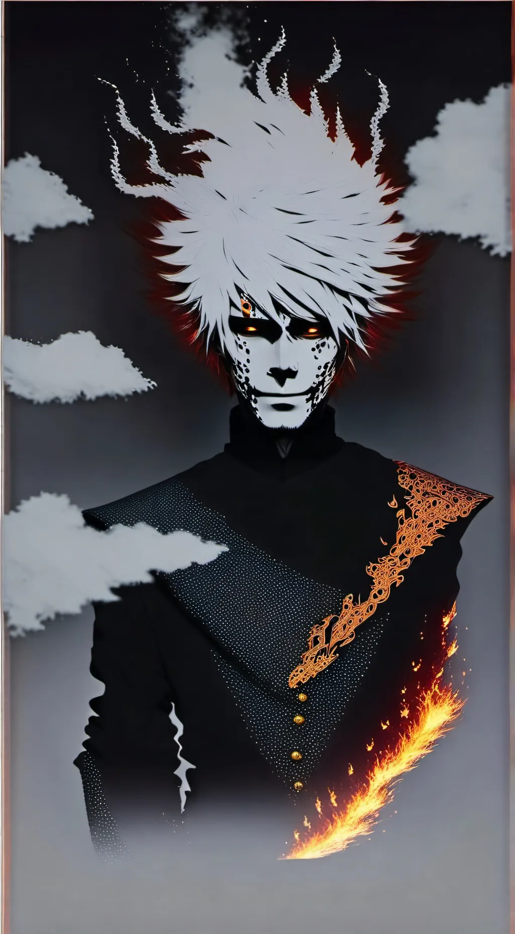 ai character: Dabi background