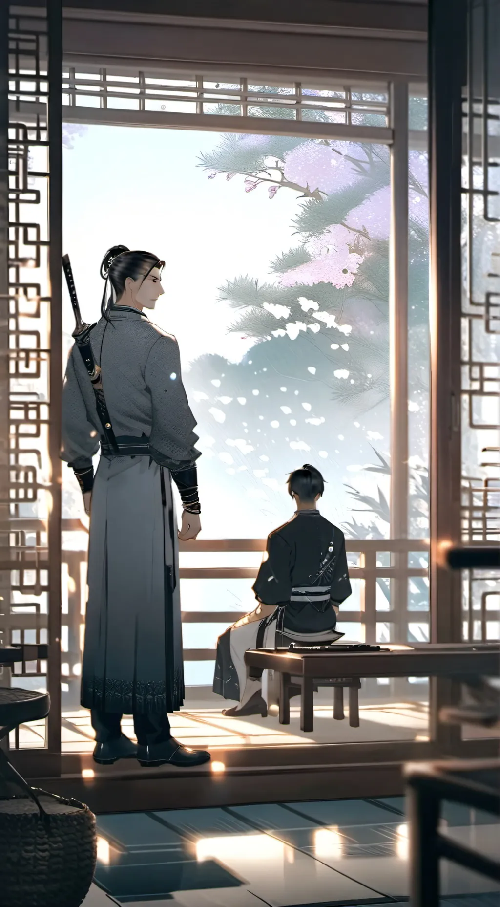 ai character: The true one background