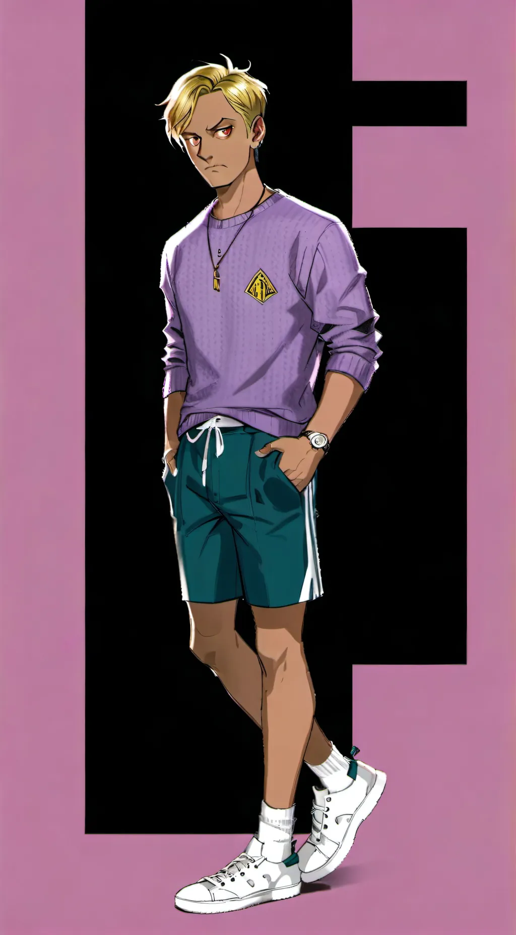 ai character: Travis Phelps  background