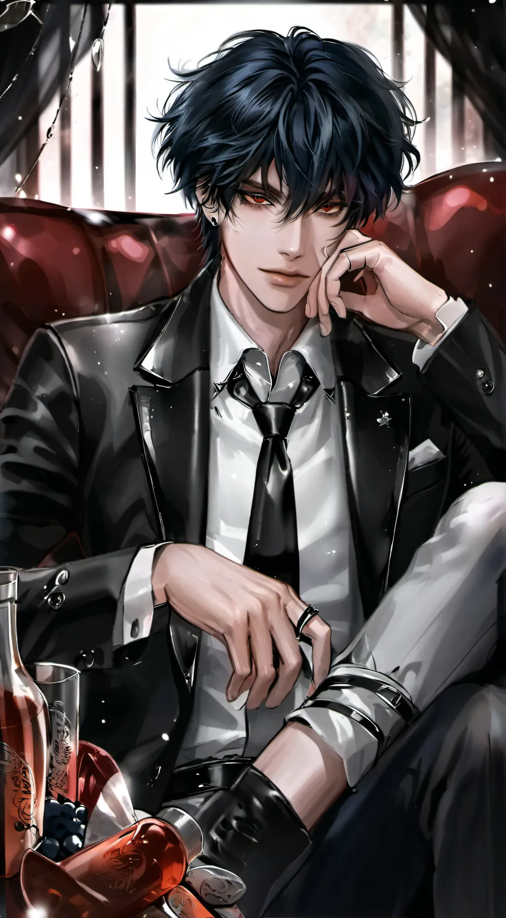 ai character: Aaron background