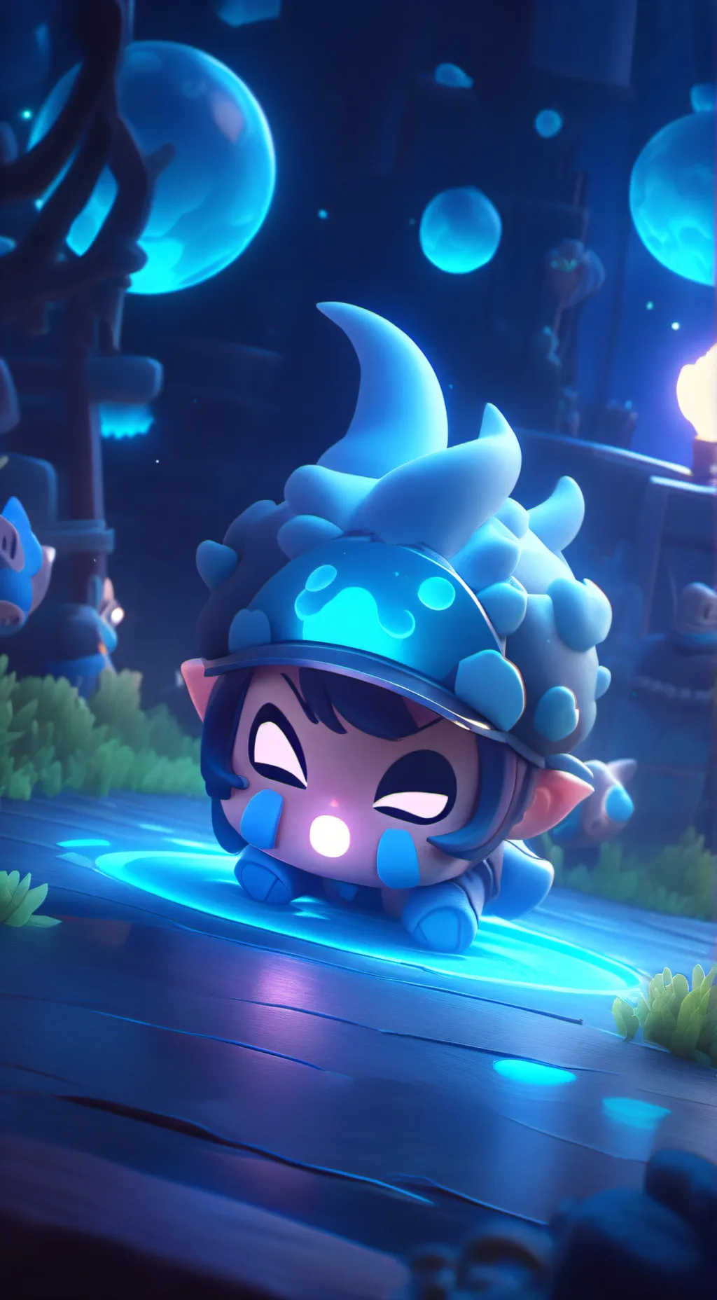 ai character: 😏 background