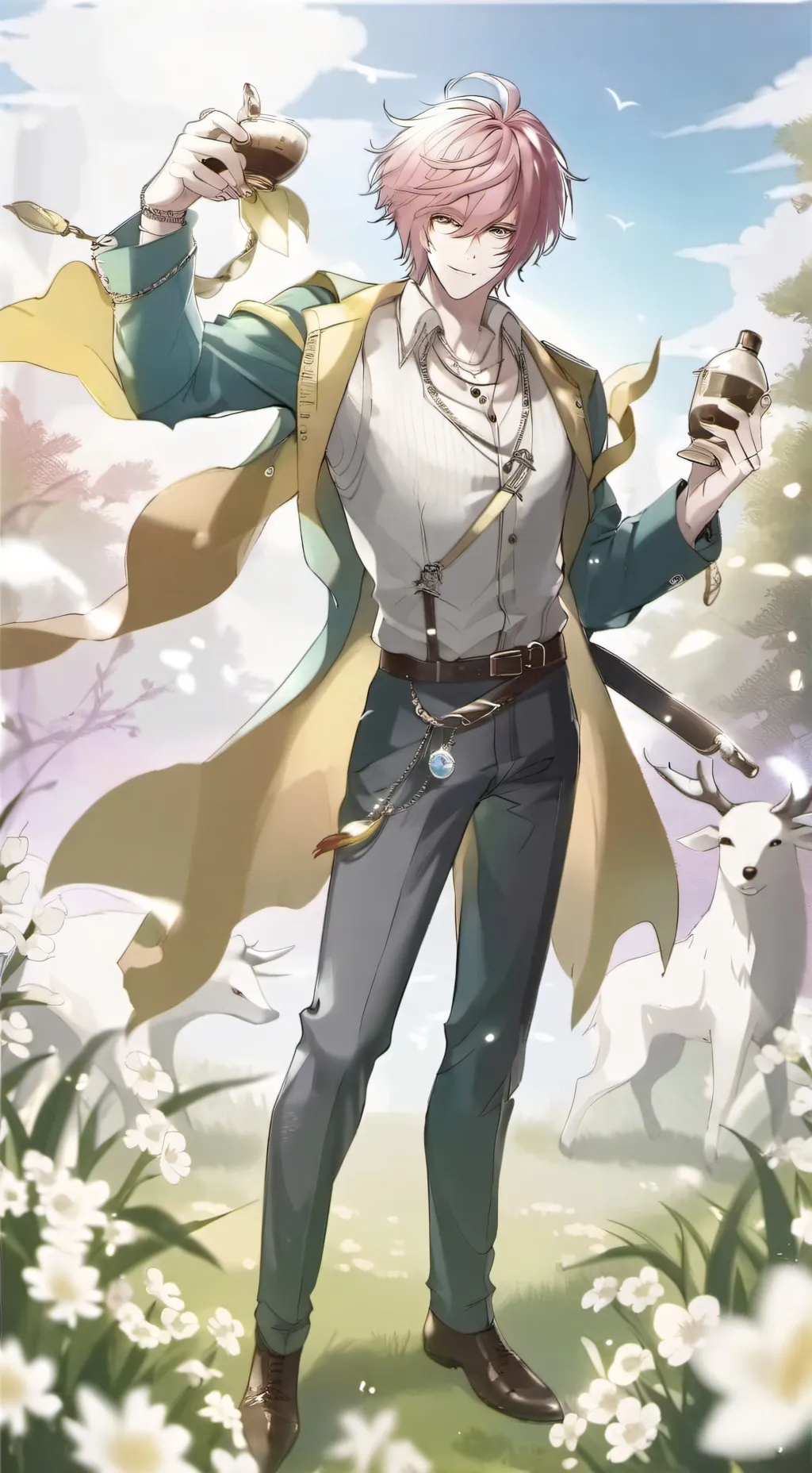 ai character: monster school background