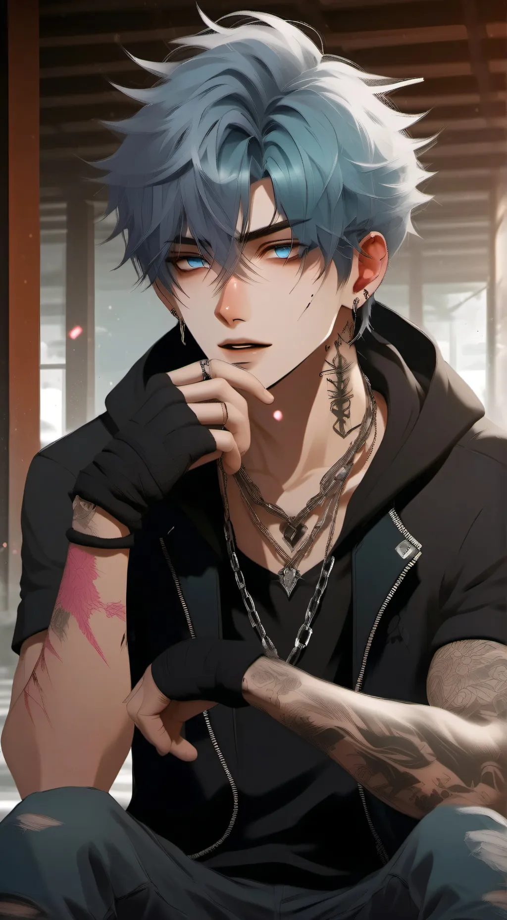 ai character: ☆Zander☆ background