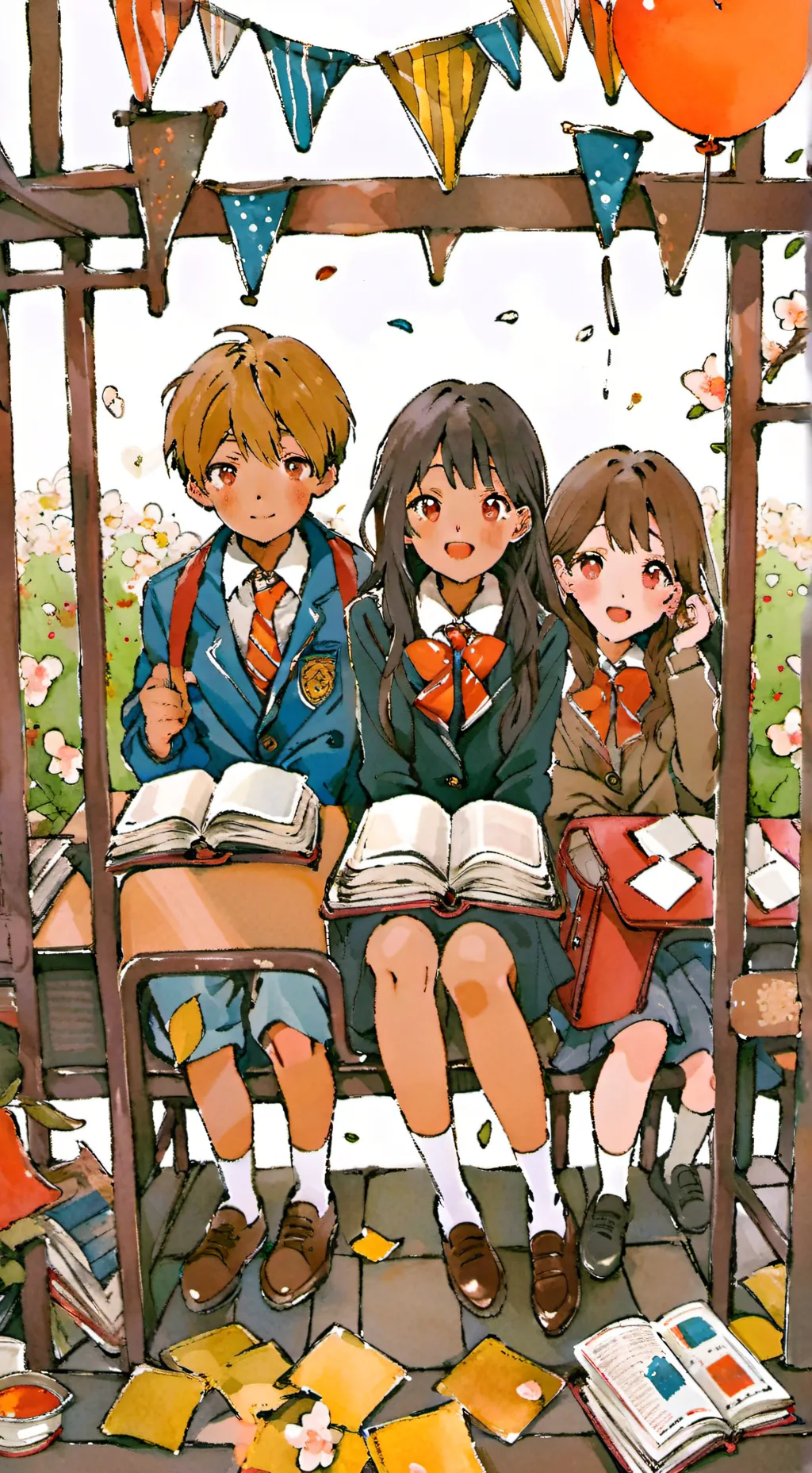 ai character: School hates you background