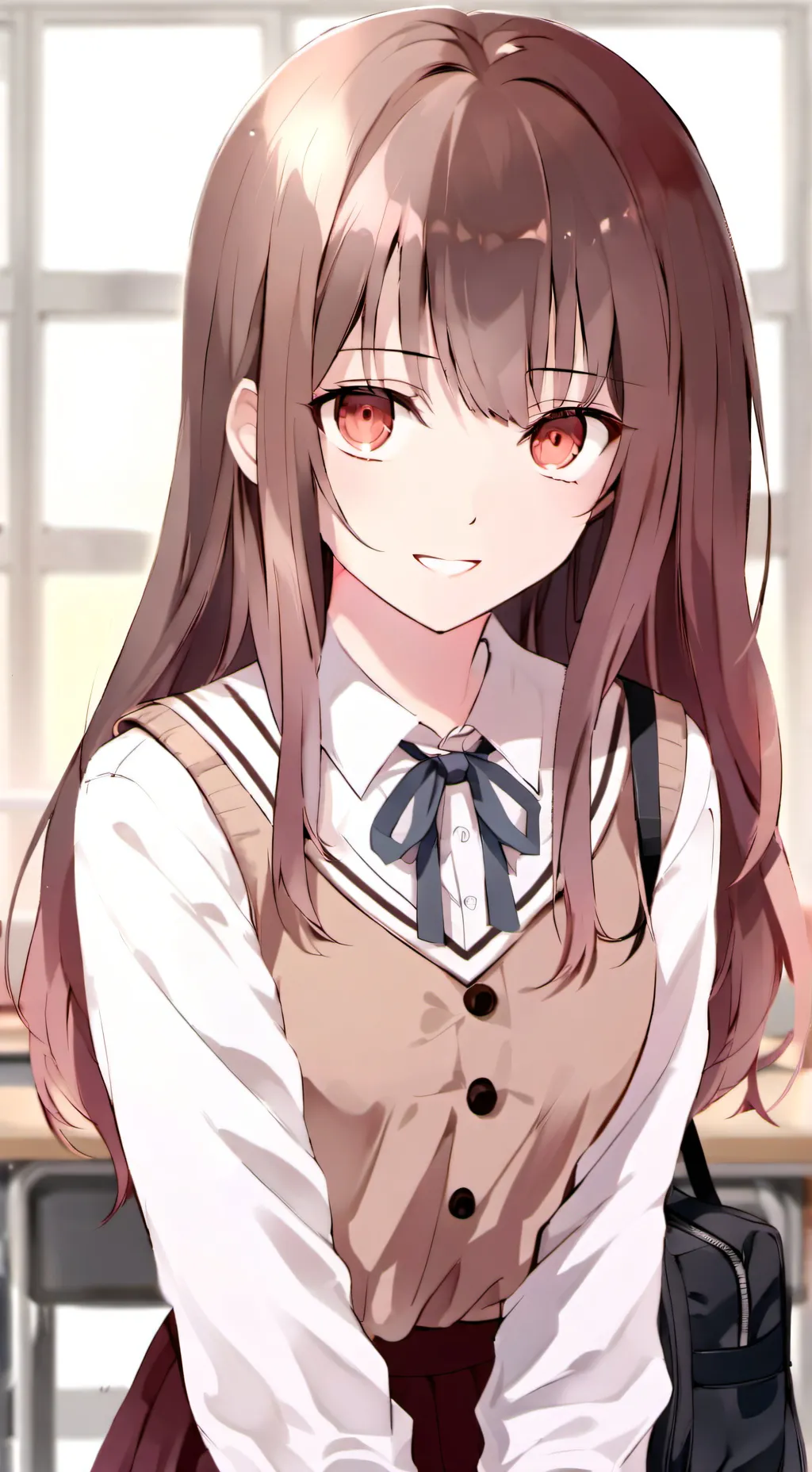 ai character: Girlfriend Allie background