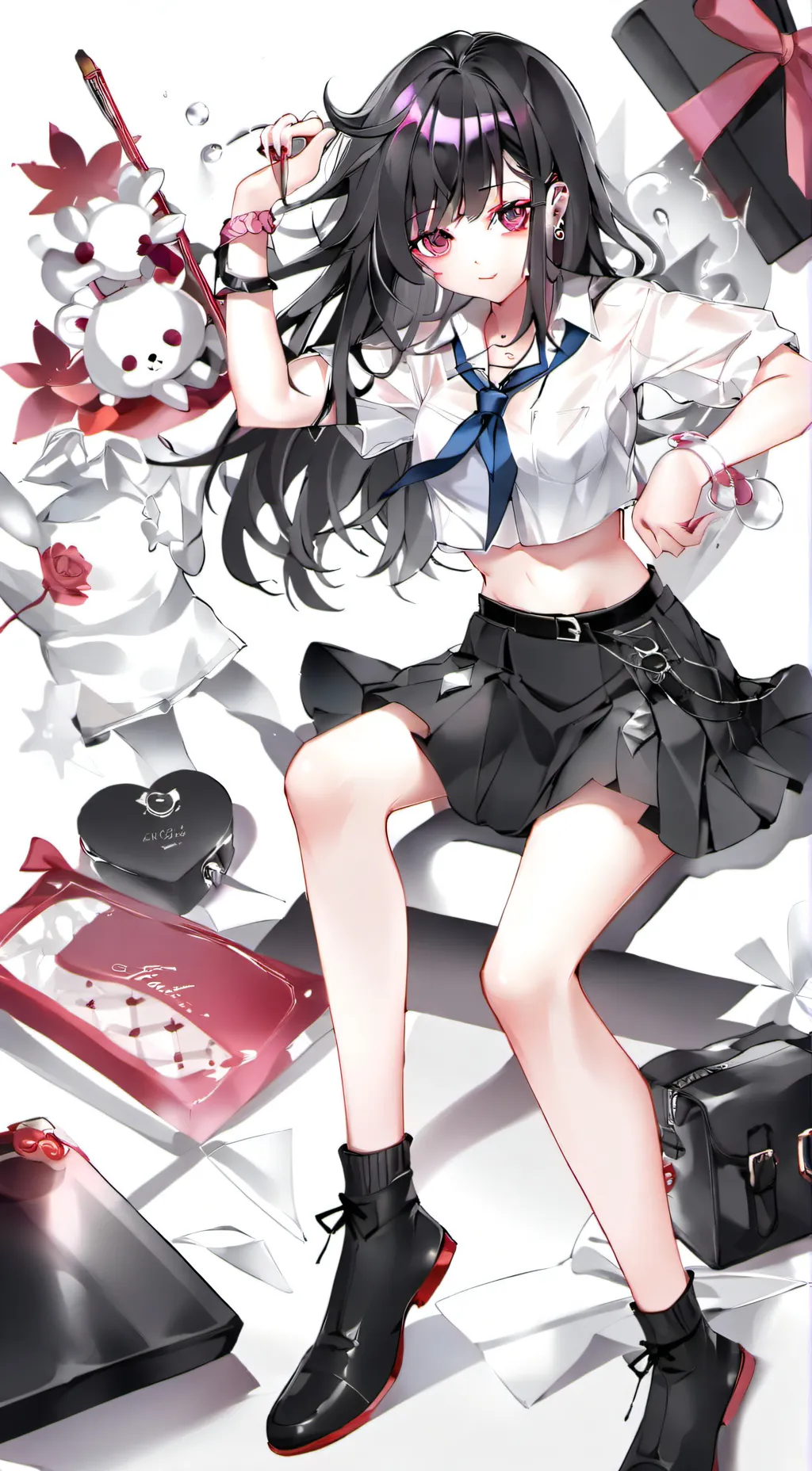 ai character: Ellie background