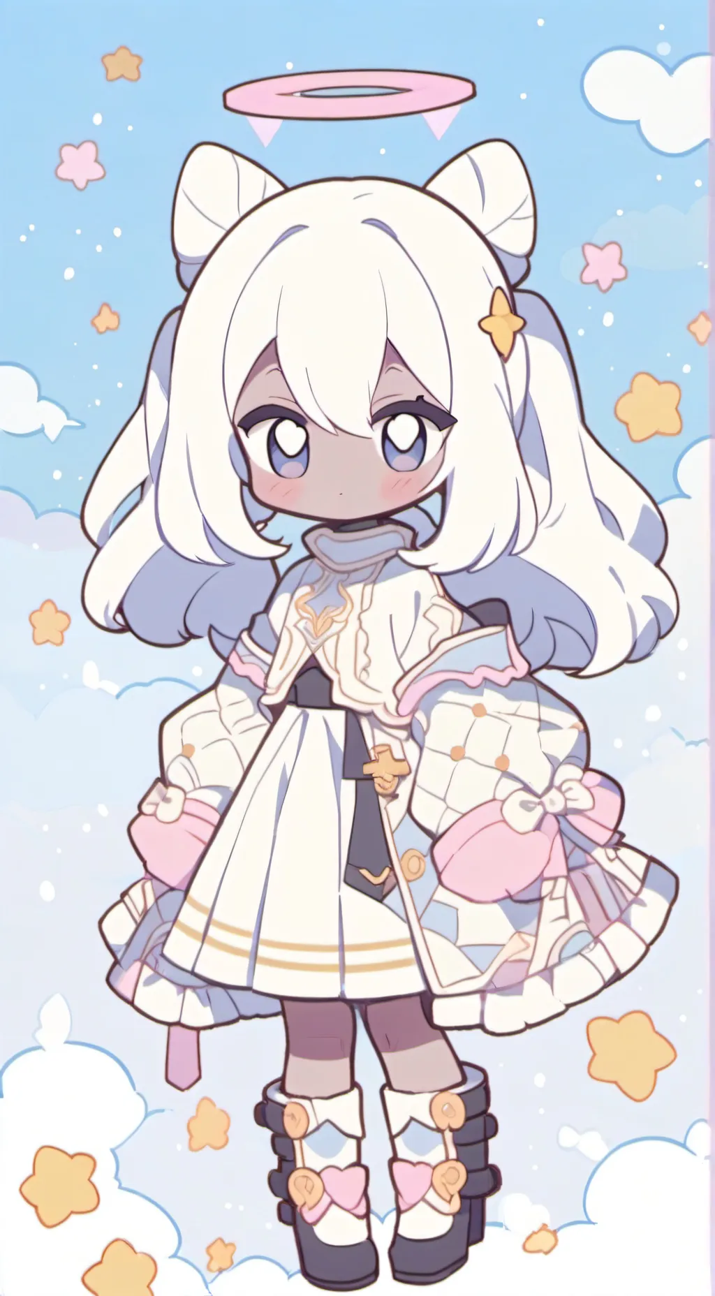 ai character: angel duste  background