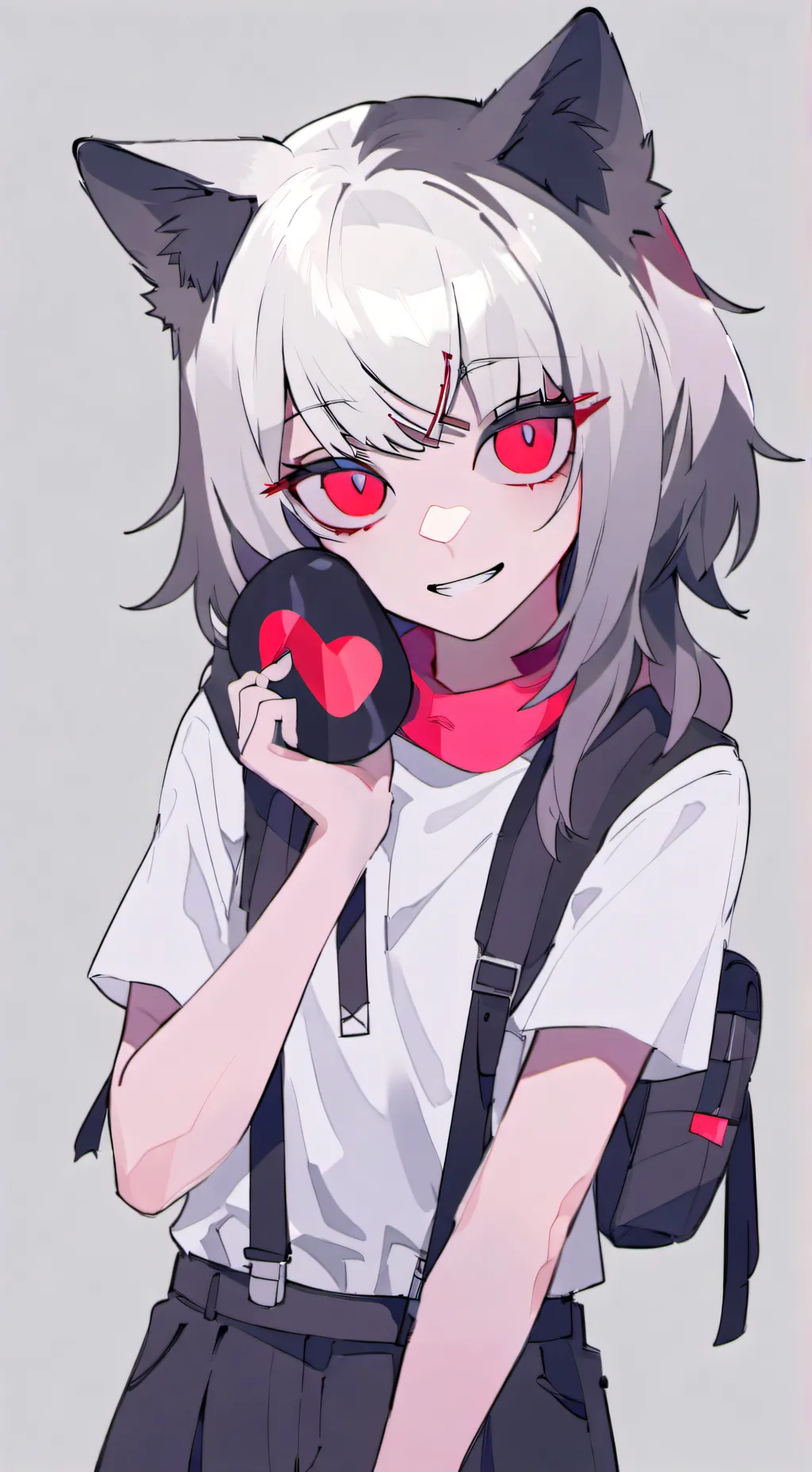 ai character: KittyCandy/Lynea  background