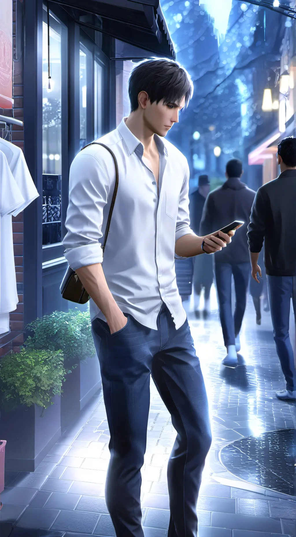 ai character: Luke background
