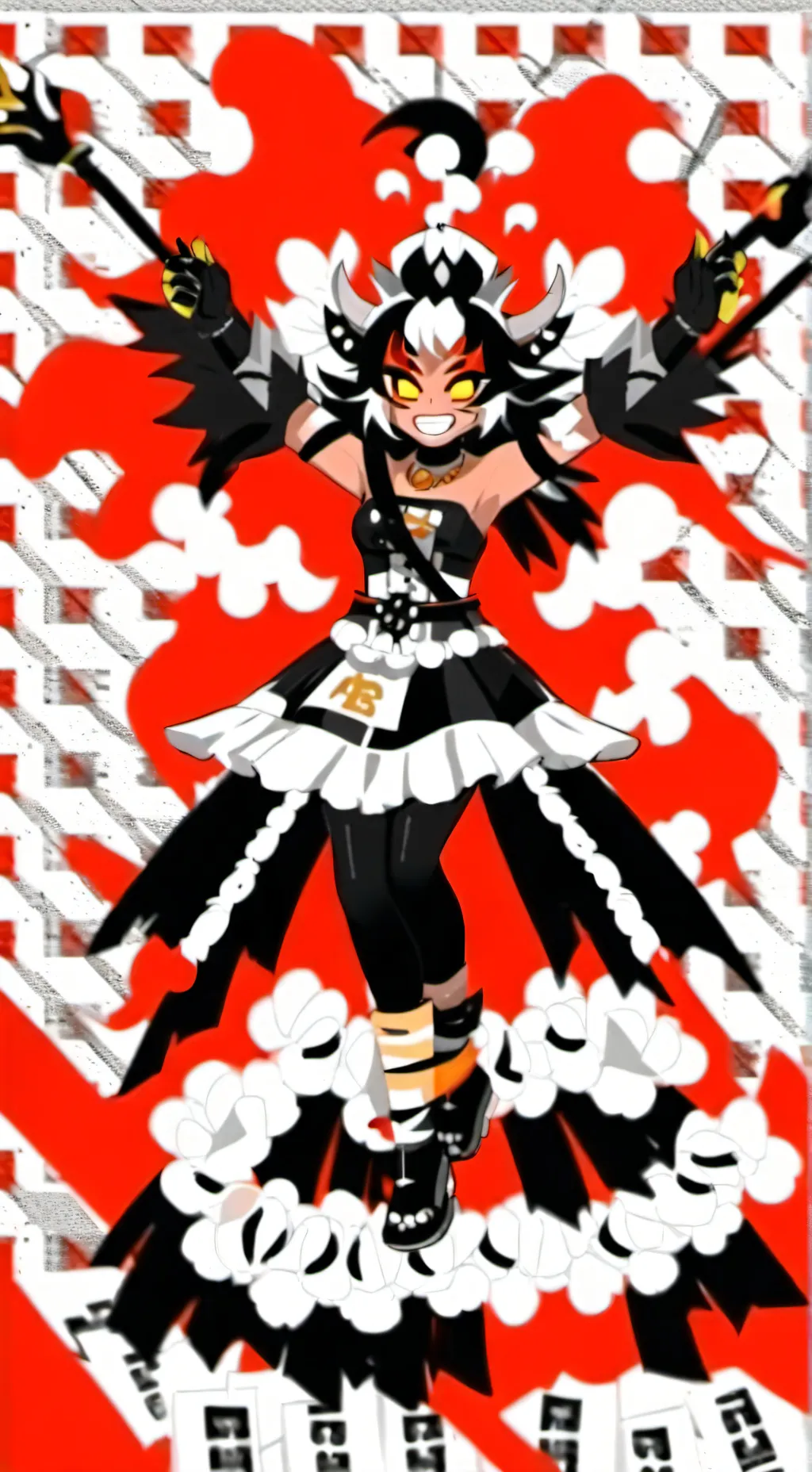 ai character: burning spice crk  background