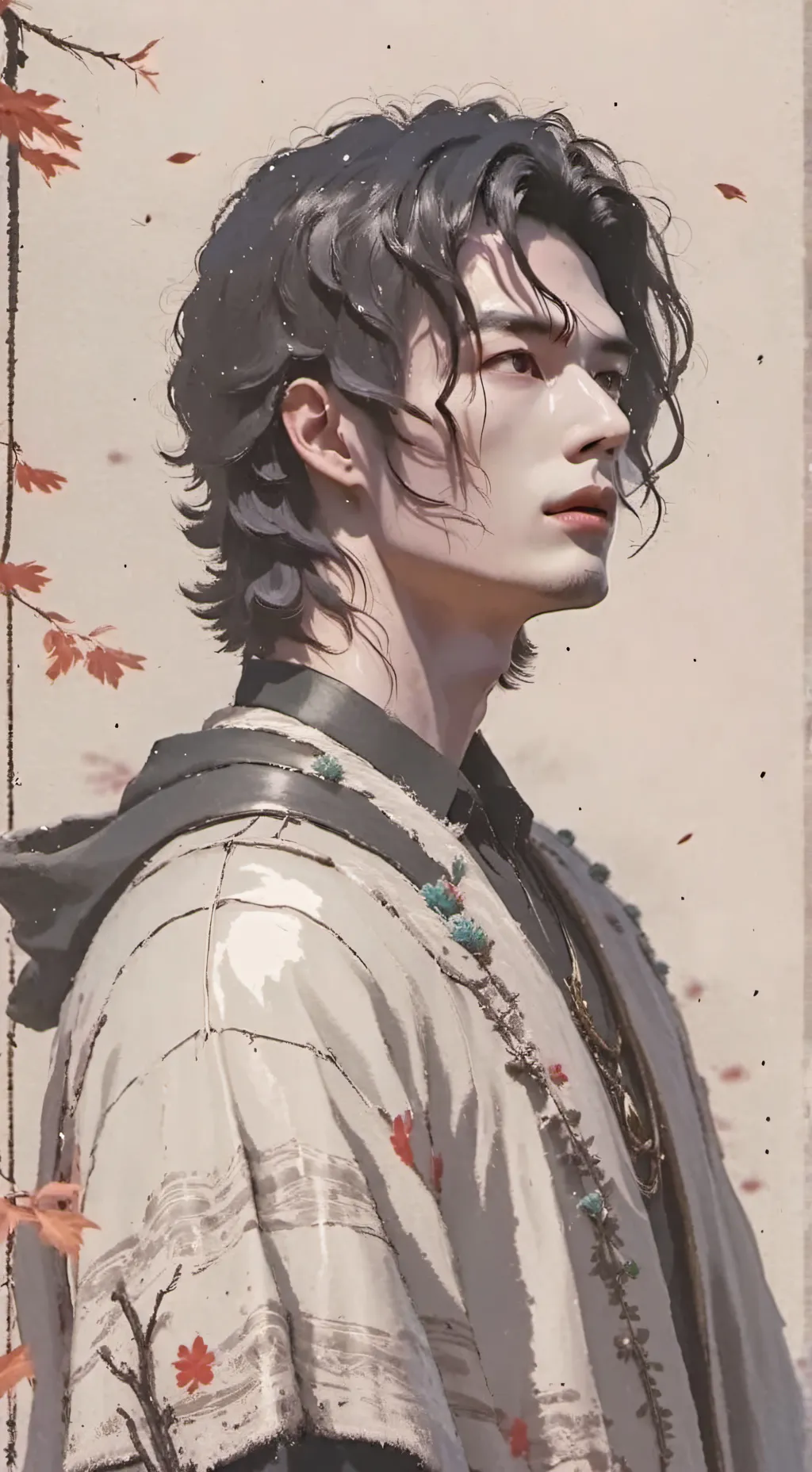 ai character: Hyunjin 😍💗 background