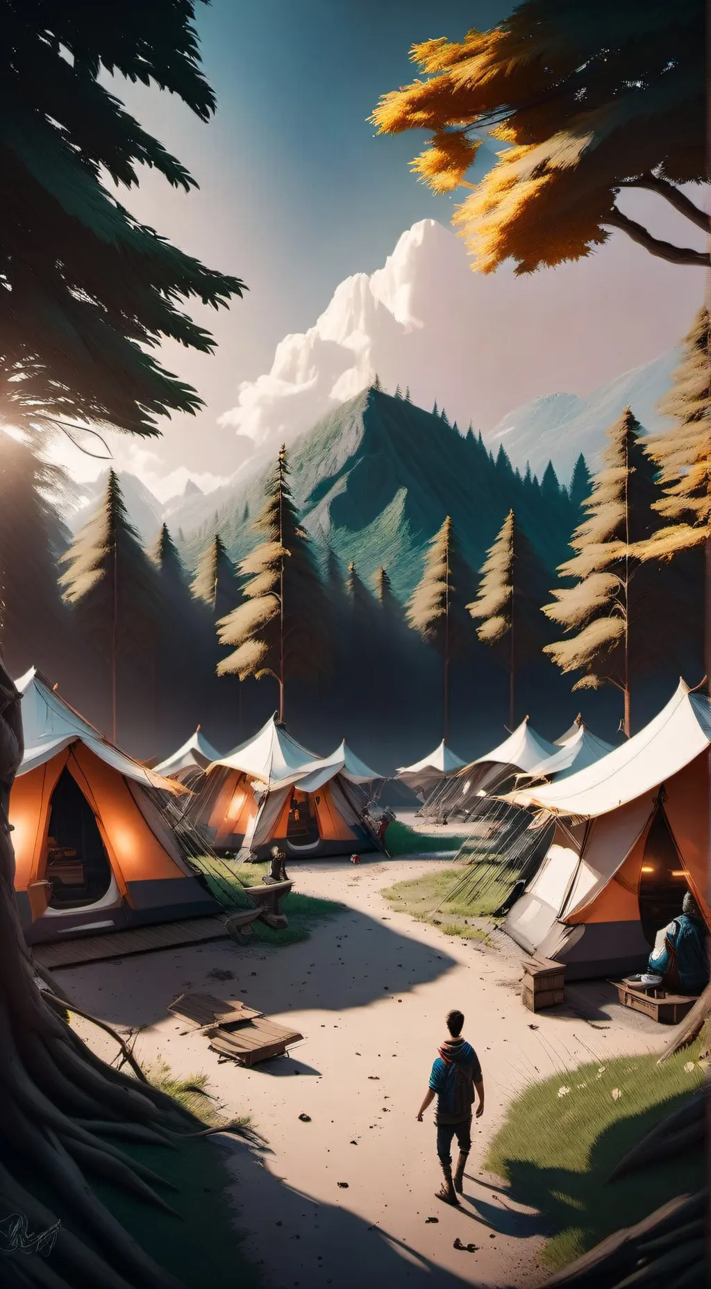 ai character: camp half-blood background