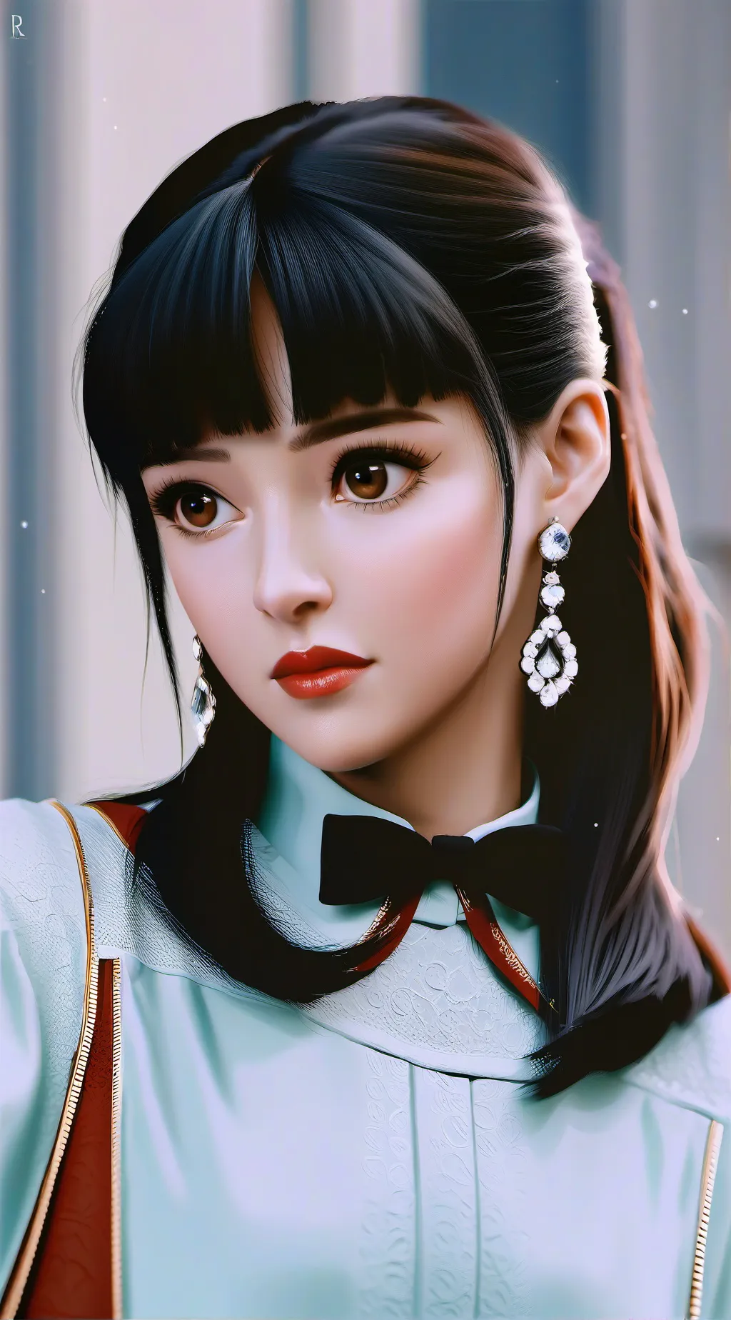 ai character: Susana  background