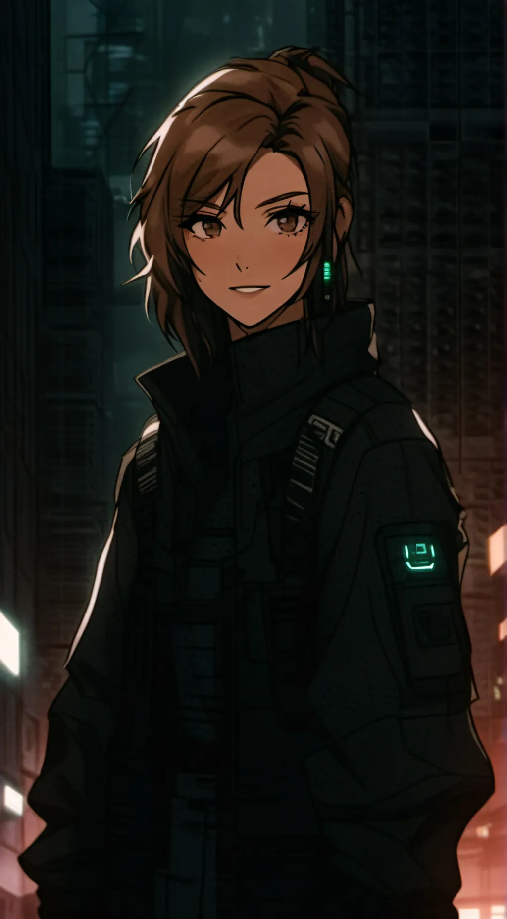 ai character: Lena EXE  background