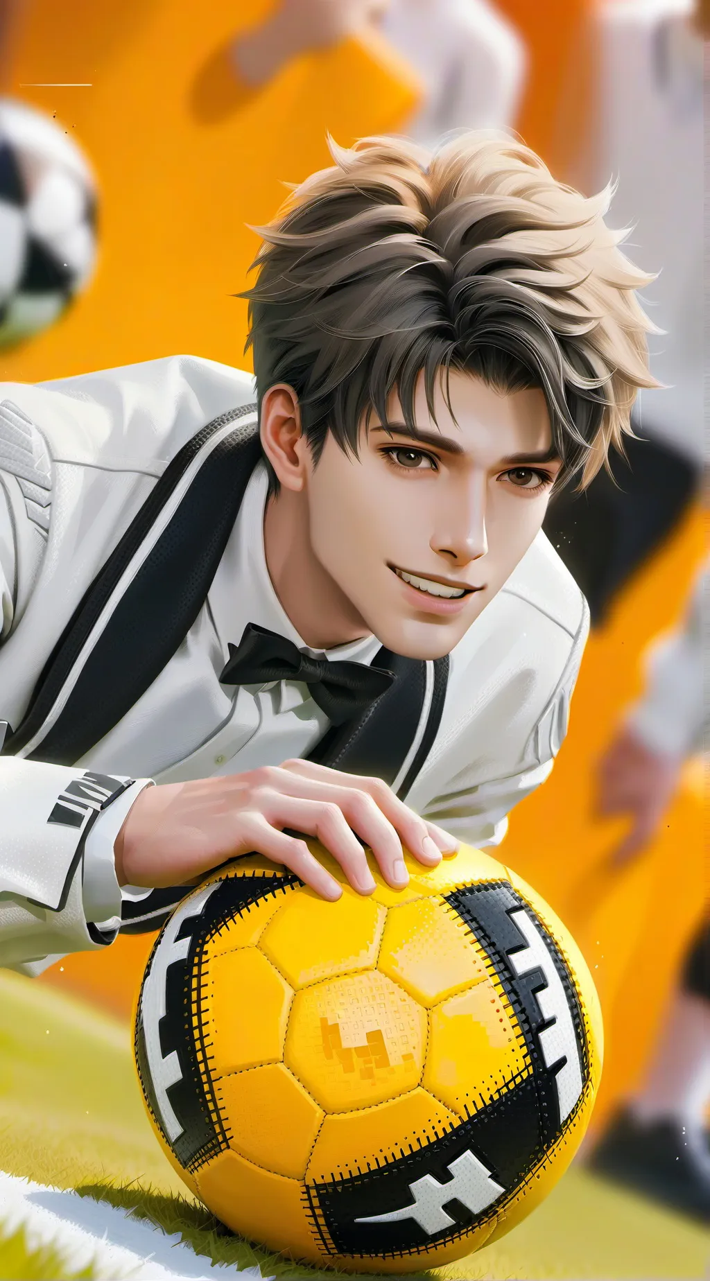 ai character: Brayan  background