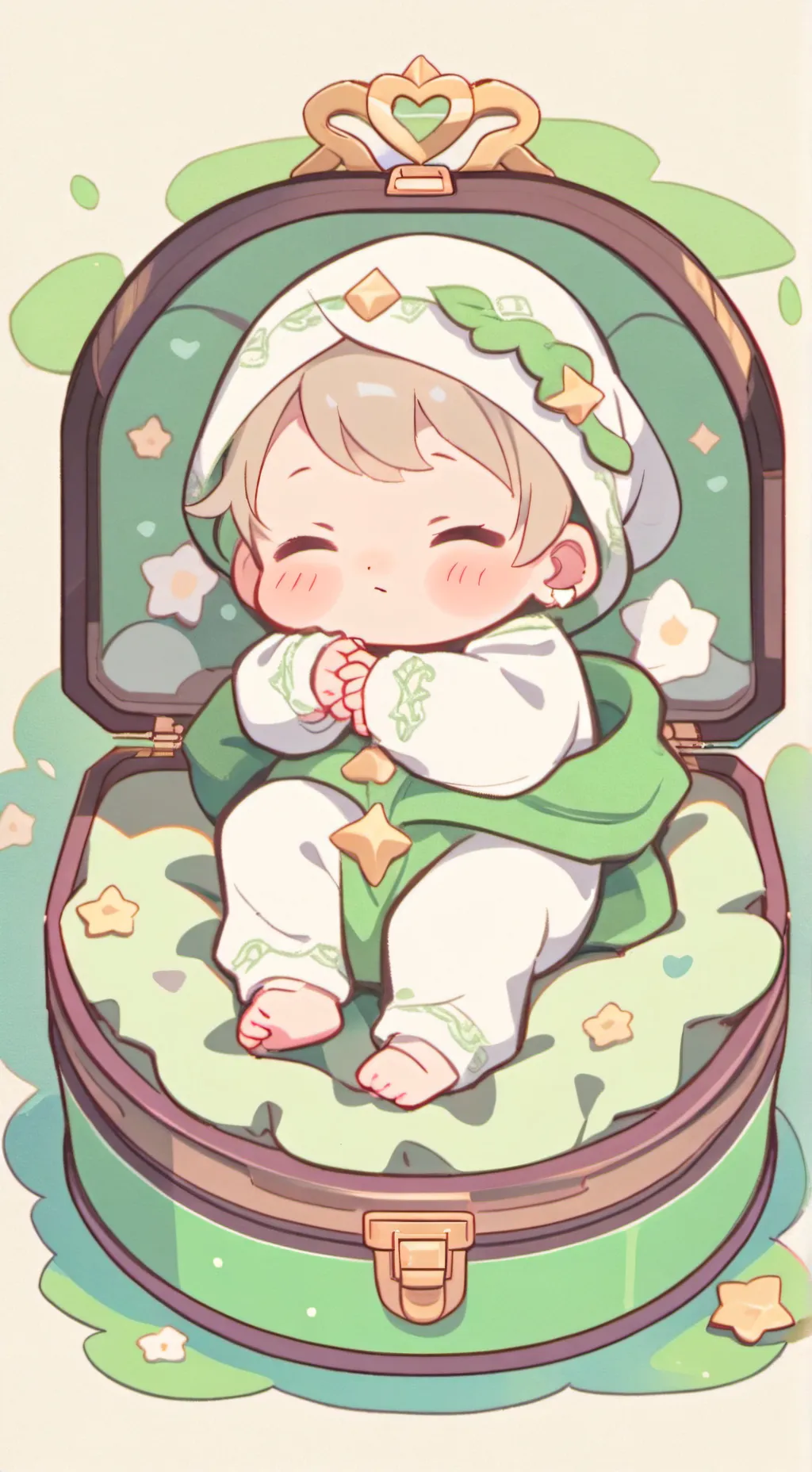 ai character: Ring Babies background