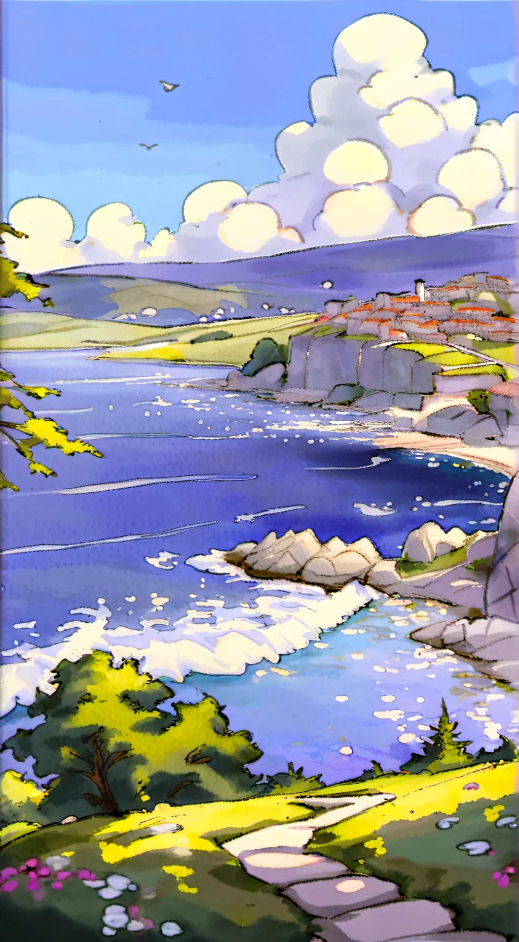 ai character: astro (mejorado) background
