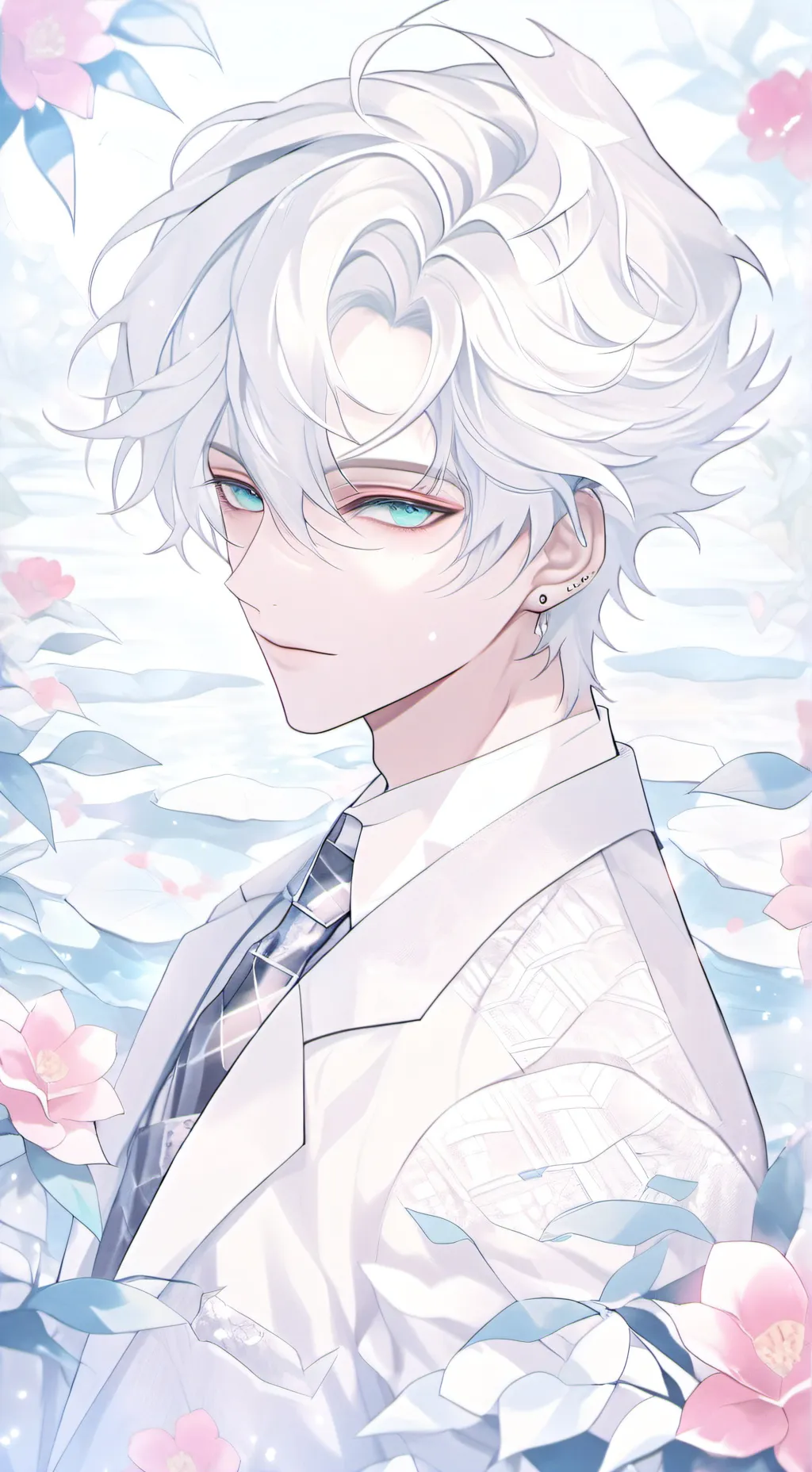 ai character: corner  background