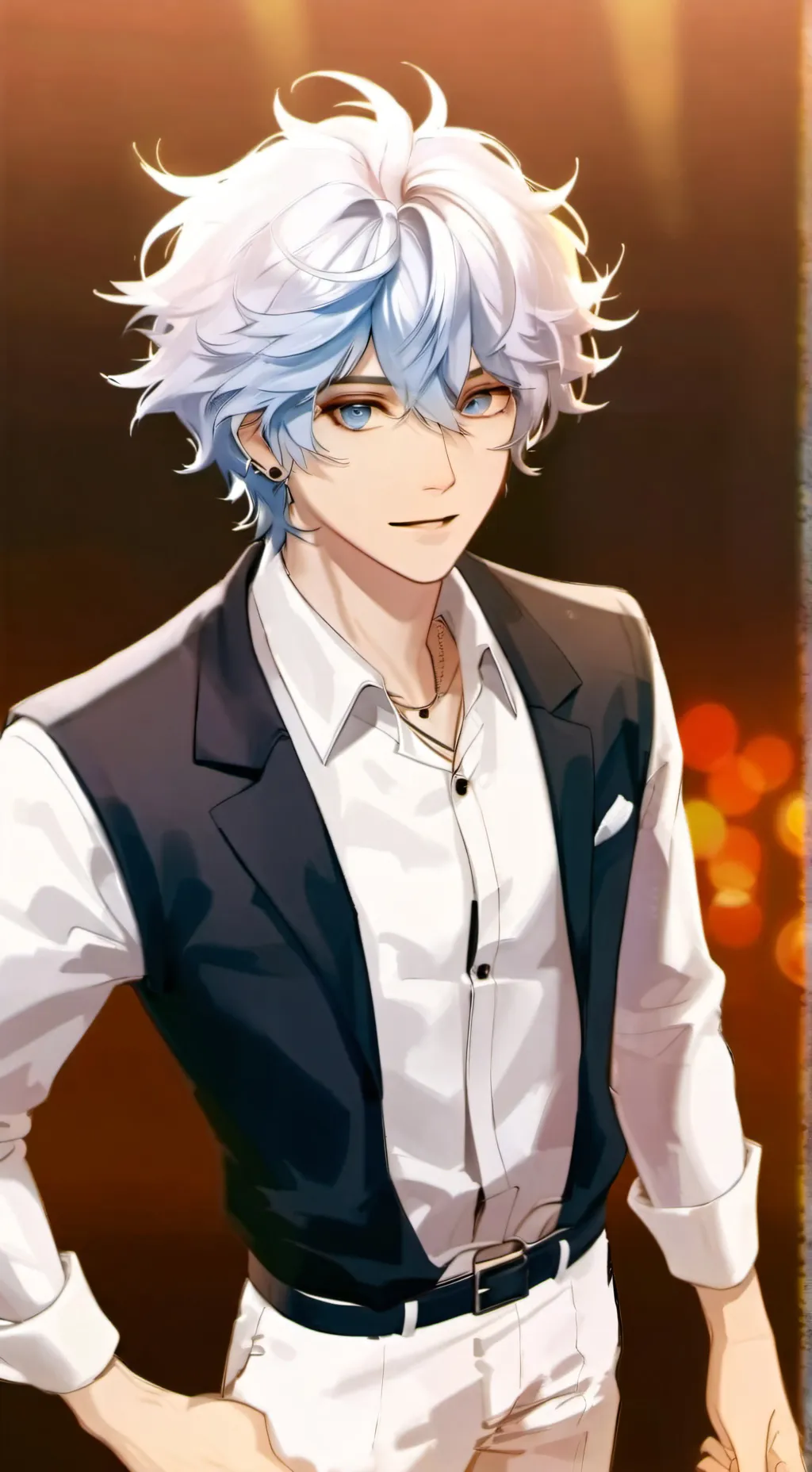 ai character: Good Gojo  background
